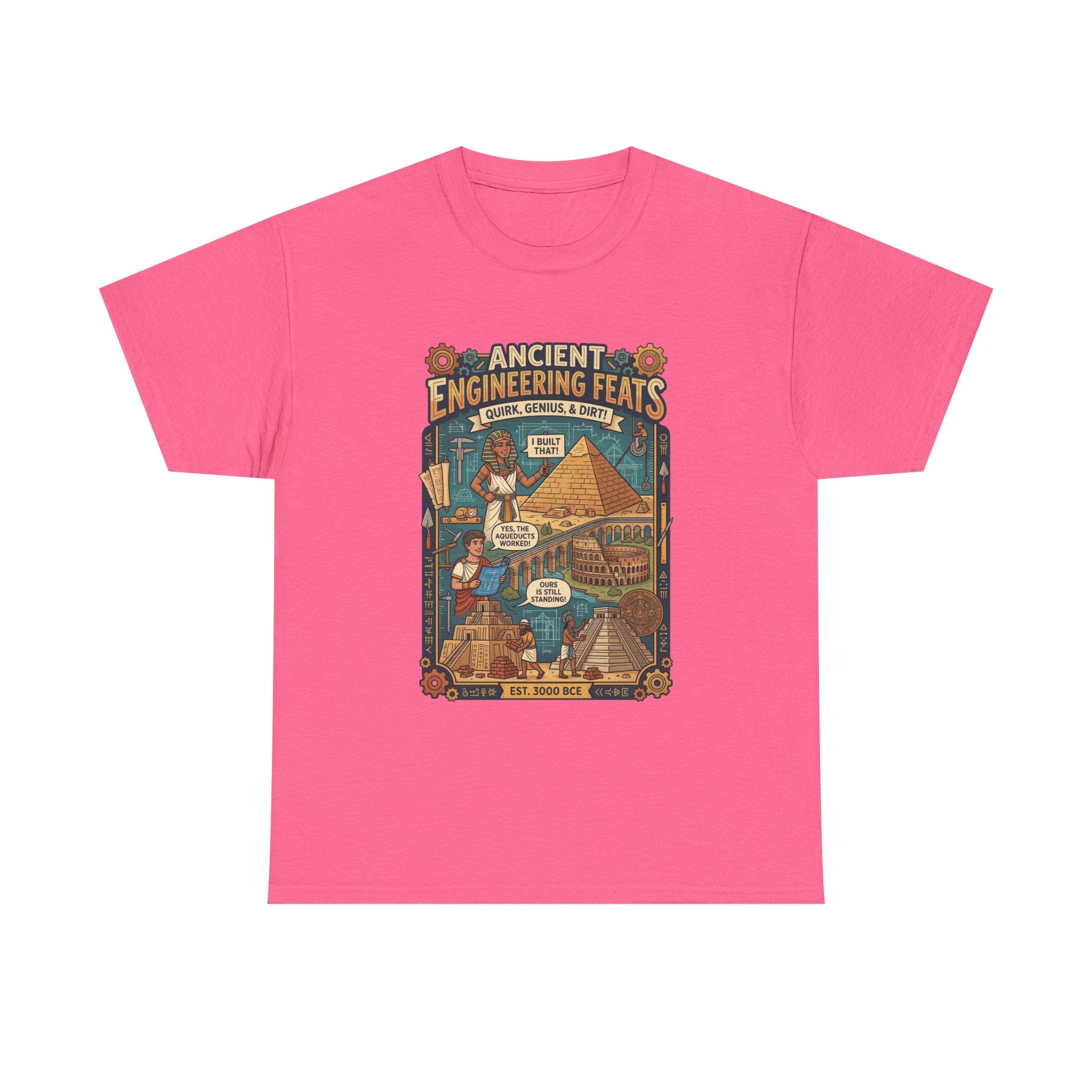 Ancient Engineering Feats Tee Pyramid