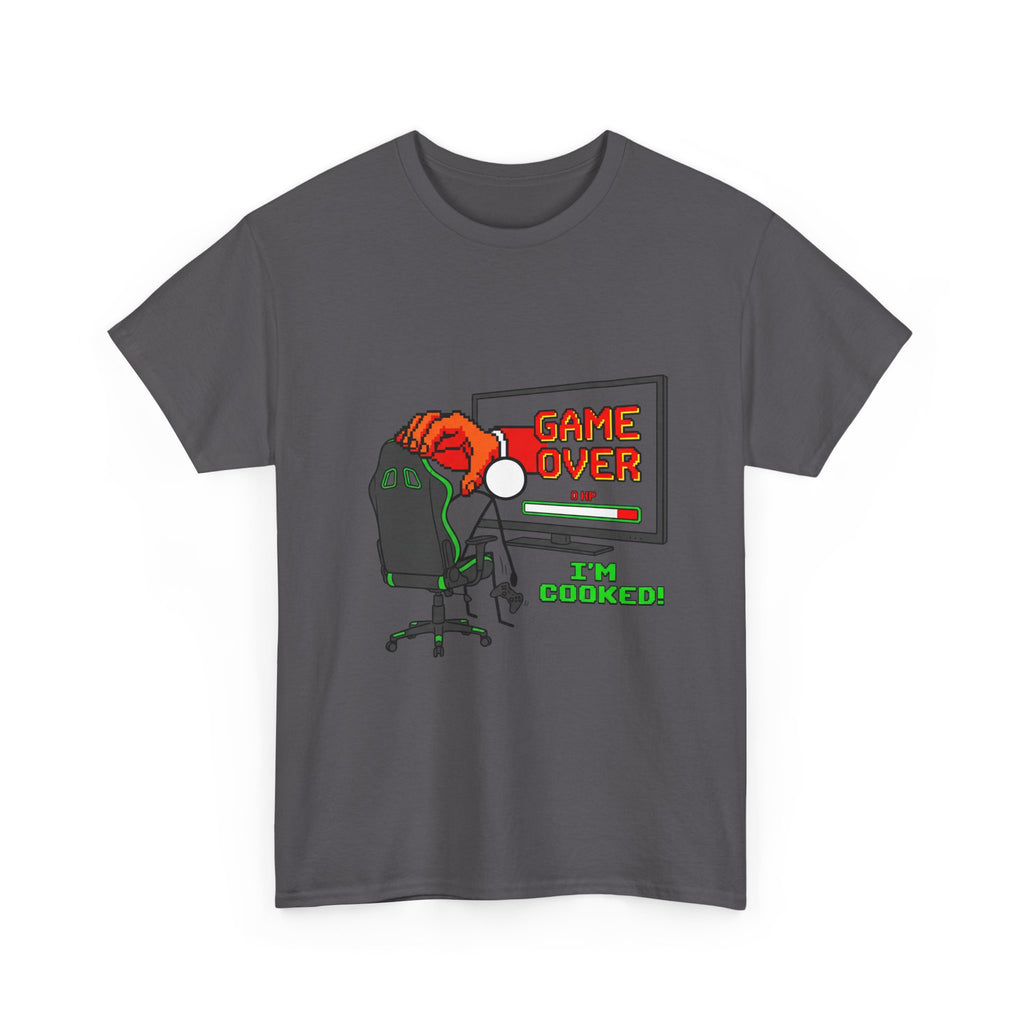 Gamer "Game Over I'm Cooked" T-Shirt