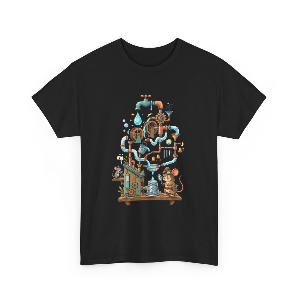 Water Machine T-Shirt — Cute Mouse Contraption Tee