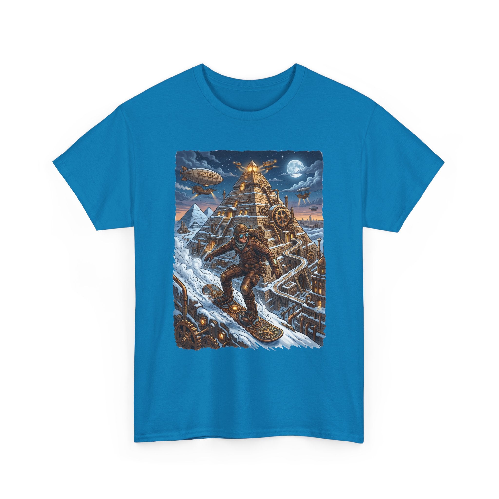 Aztec Pyramid Adventure T-Shirt — Fantasy Explorer Graphic Tee