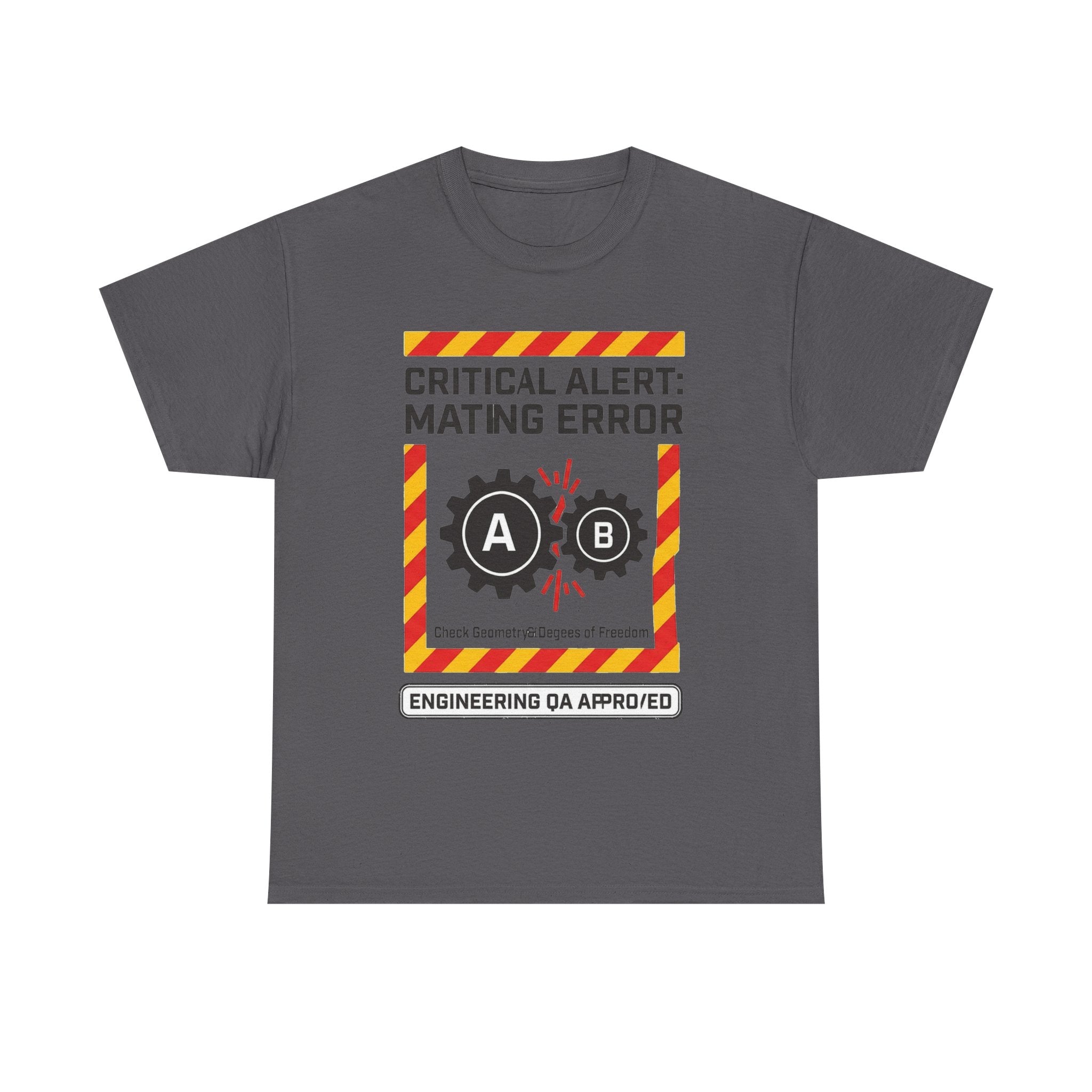 Mating Error T‑Shirt — Funny Engineering QA Alert Tee