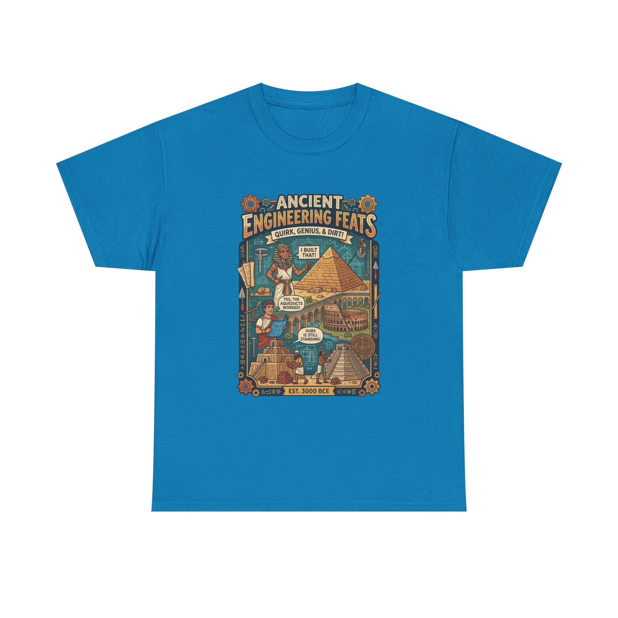 Ancient Engineering Feats Tee Pyramid