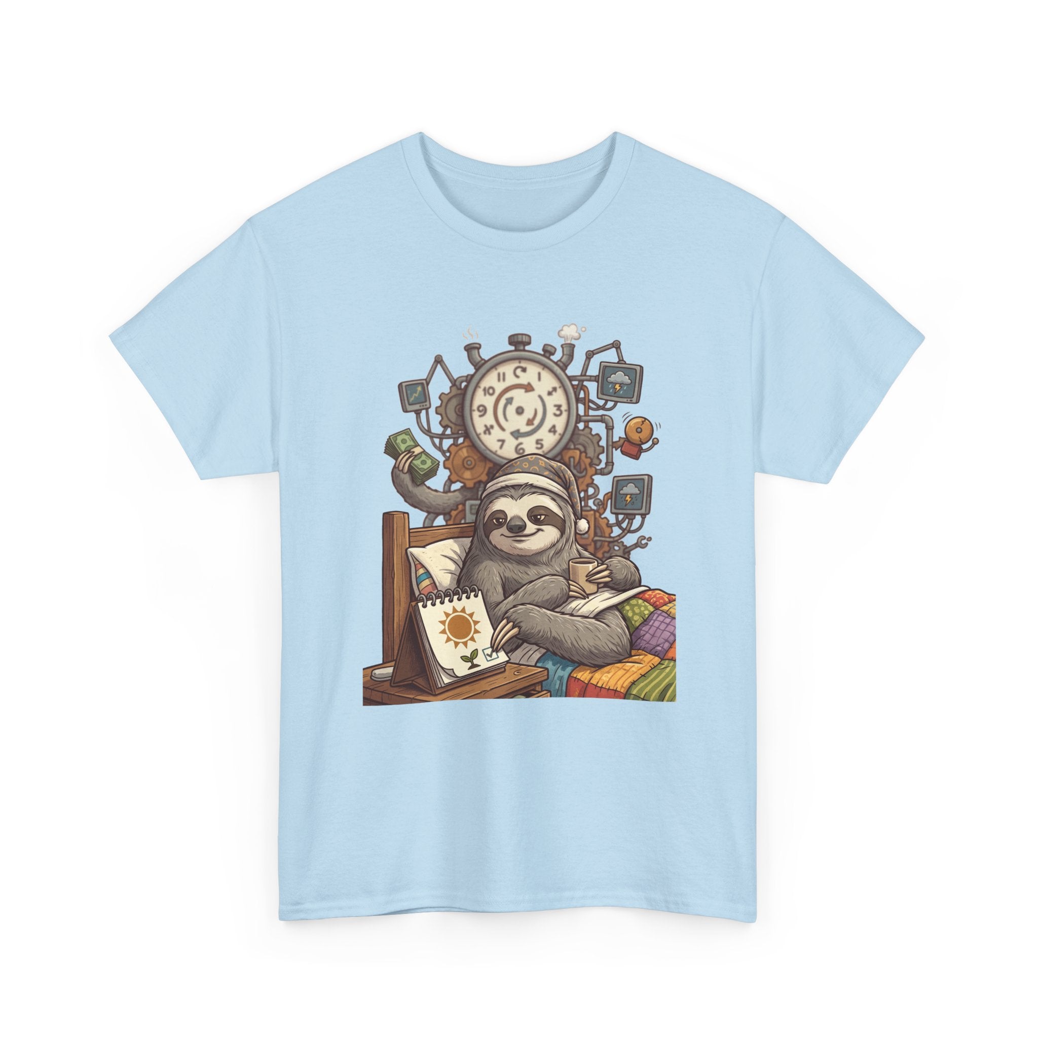 Sloth Cozy Vibes T‑Shirt