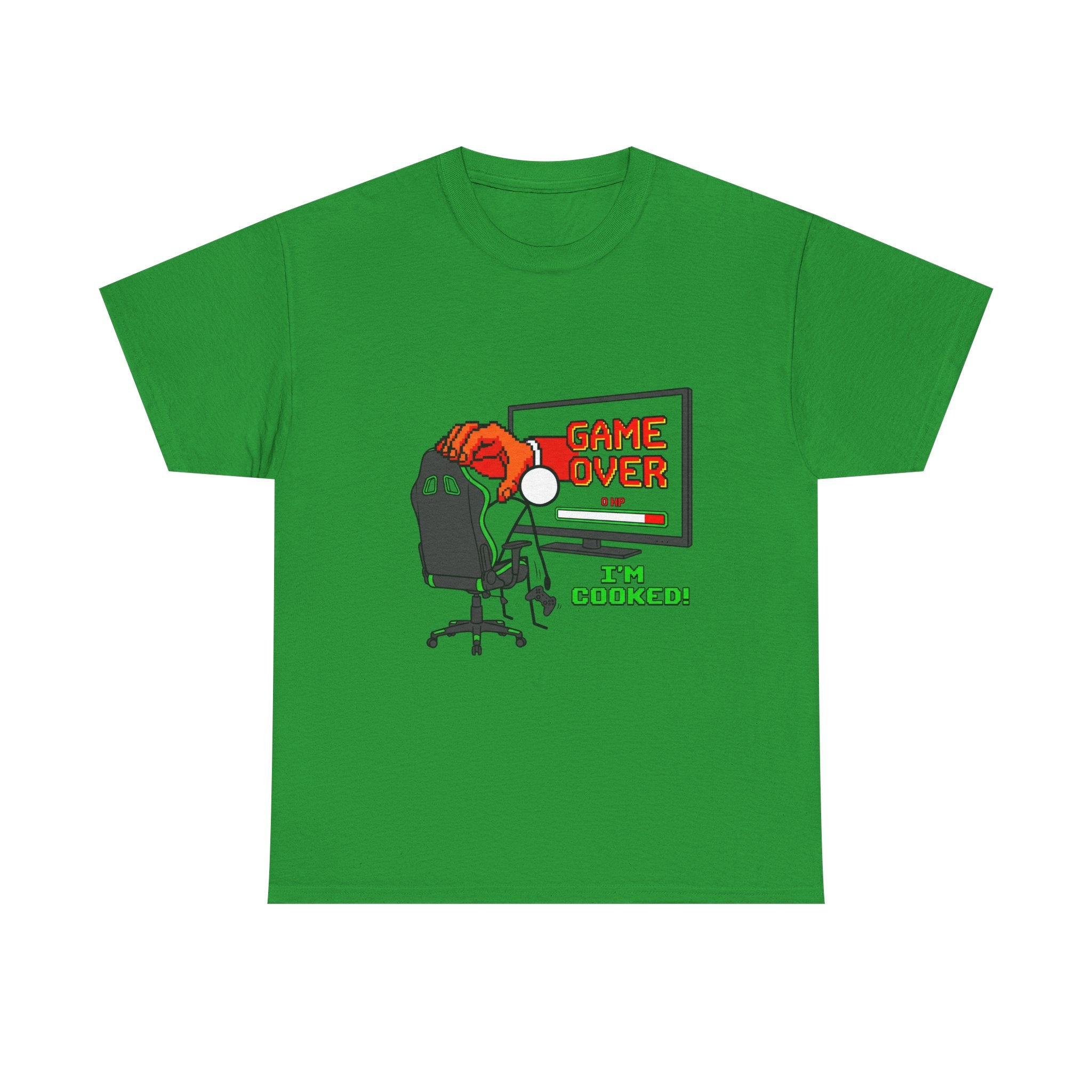 Gamer "Game Over I'm Cooked" T-Shirt