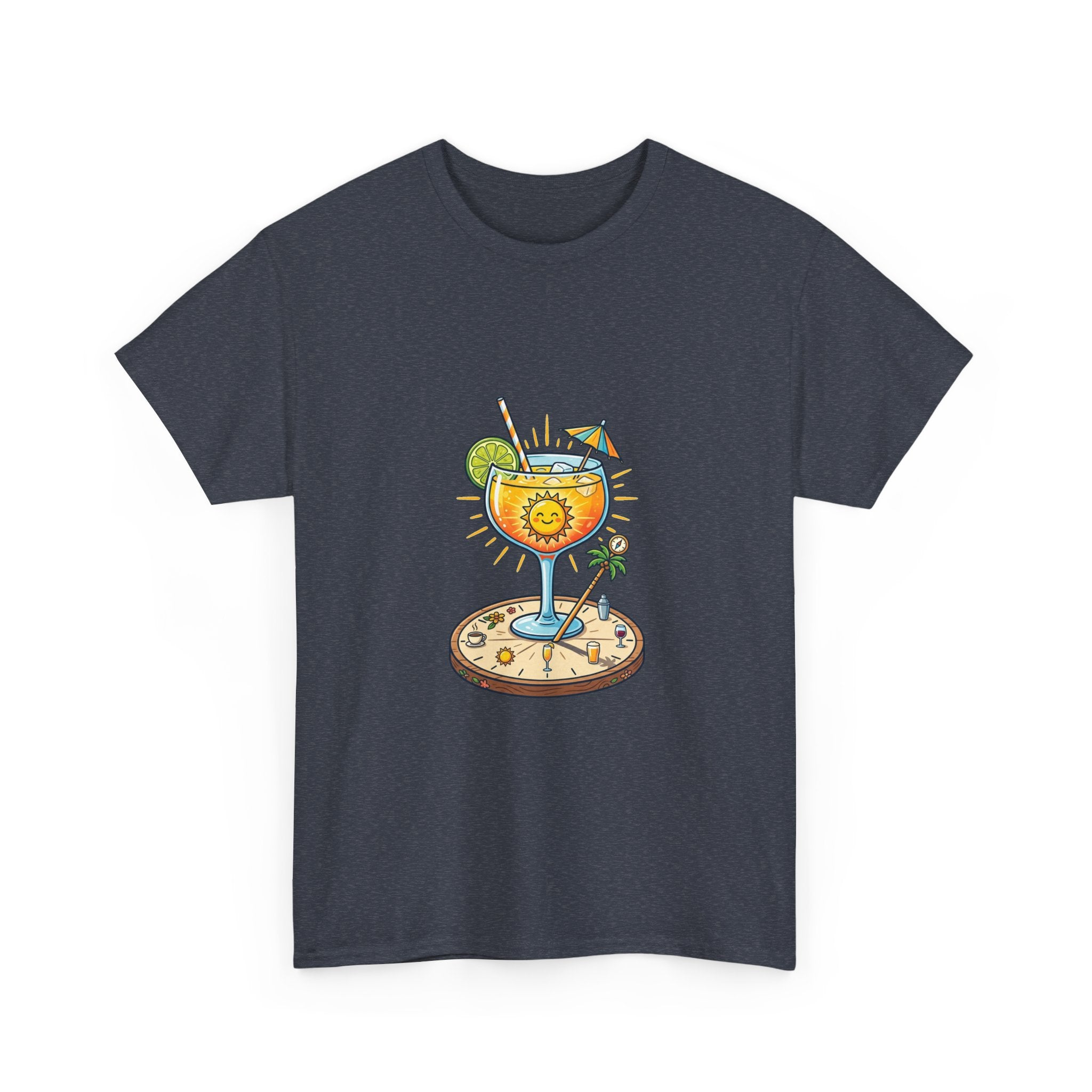 T-Shirt — Tropical Cocktail Beach Graphic Tee