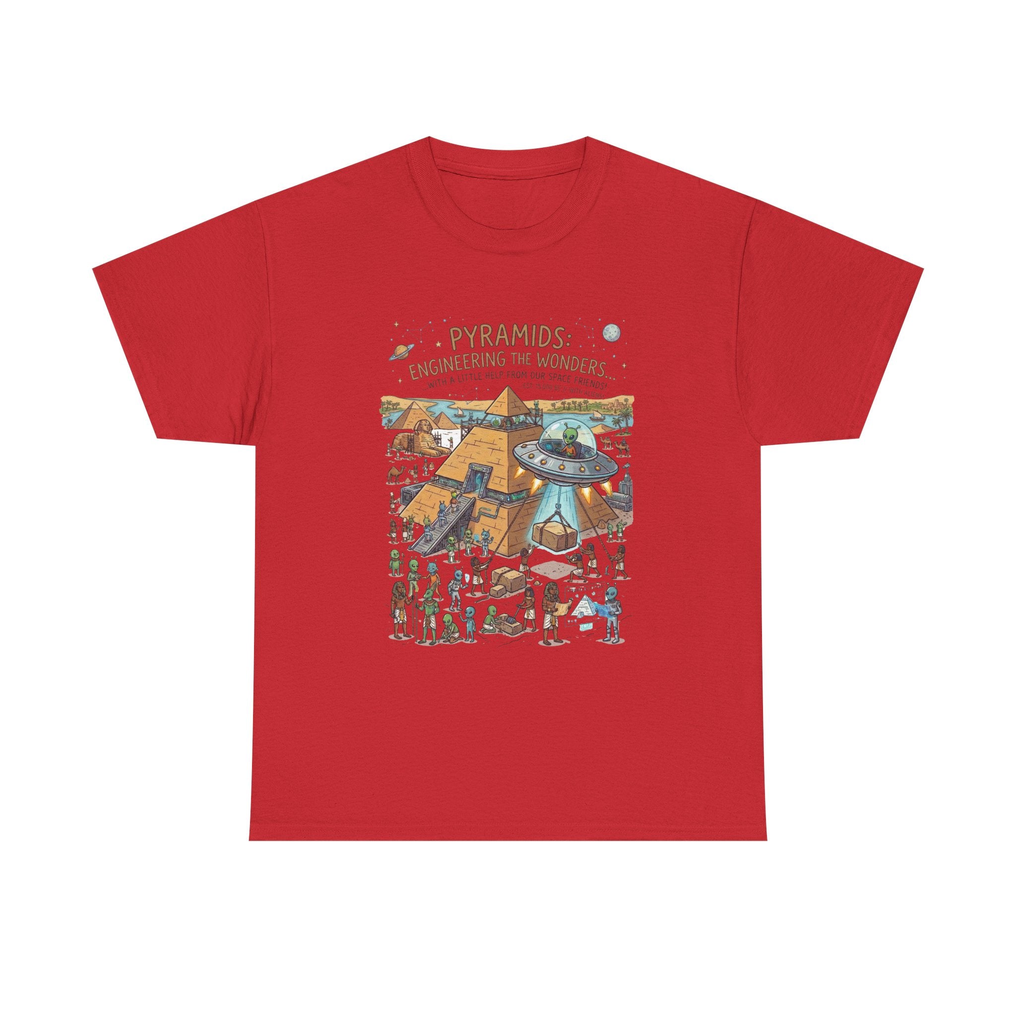 Pyramids: Engineering the Wonders Graphic Tee
