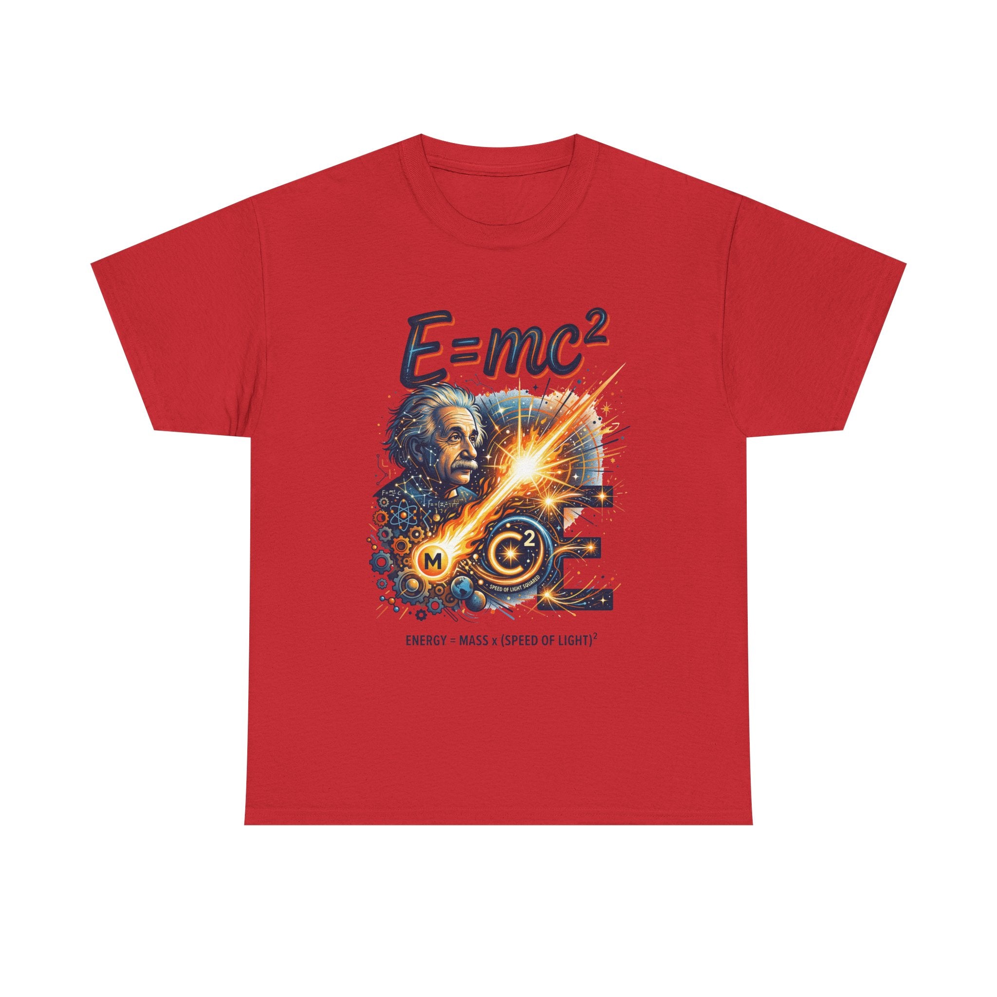 E=mc Einstein Physics T-Shirt — Science Lover Tee