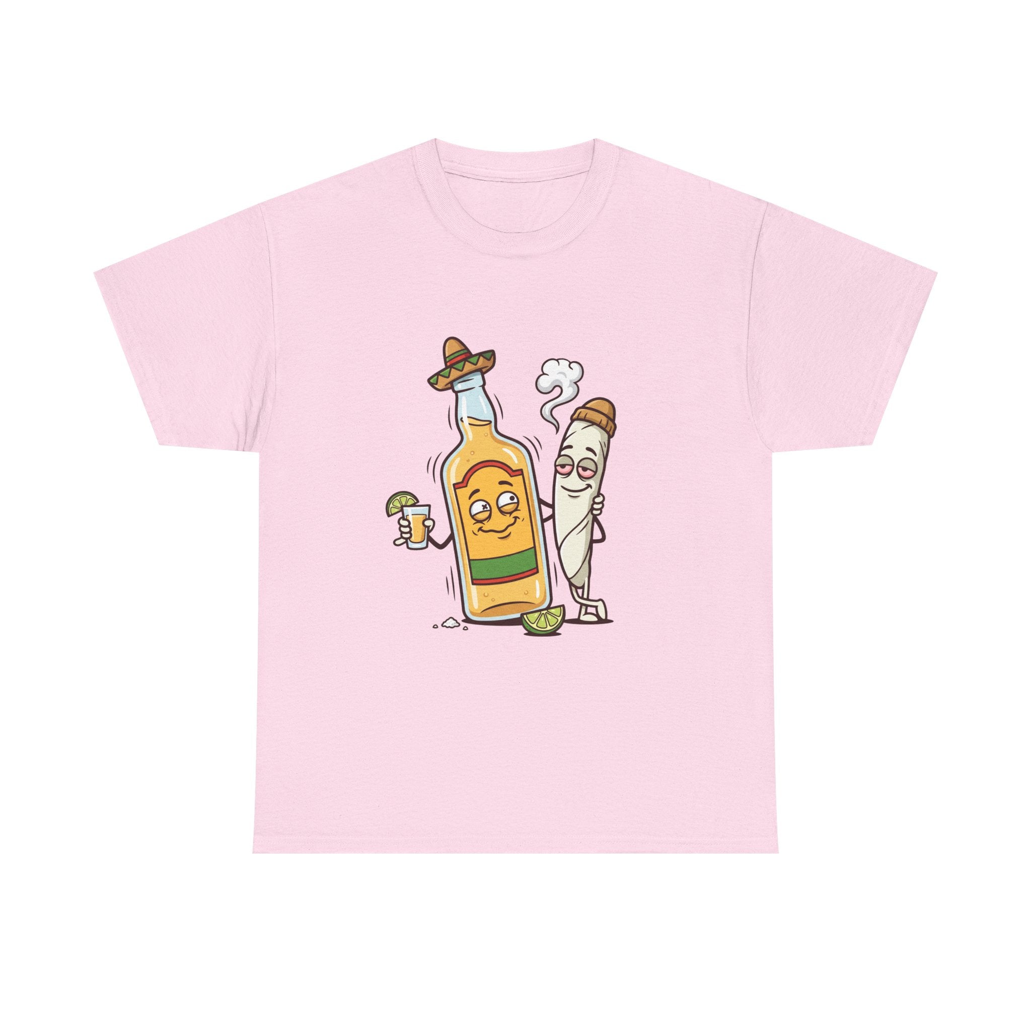 Tequila & Joint Funny Graphic Tee