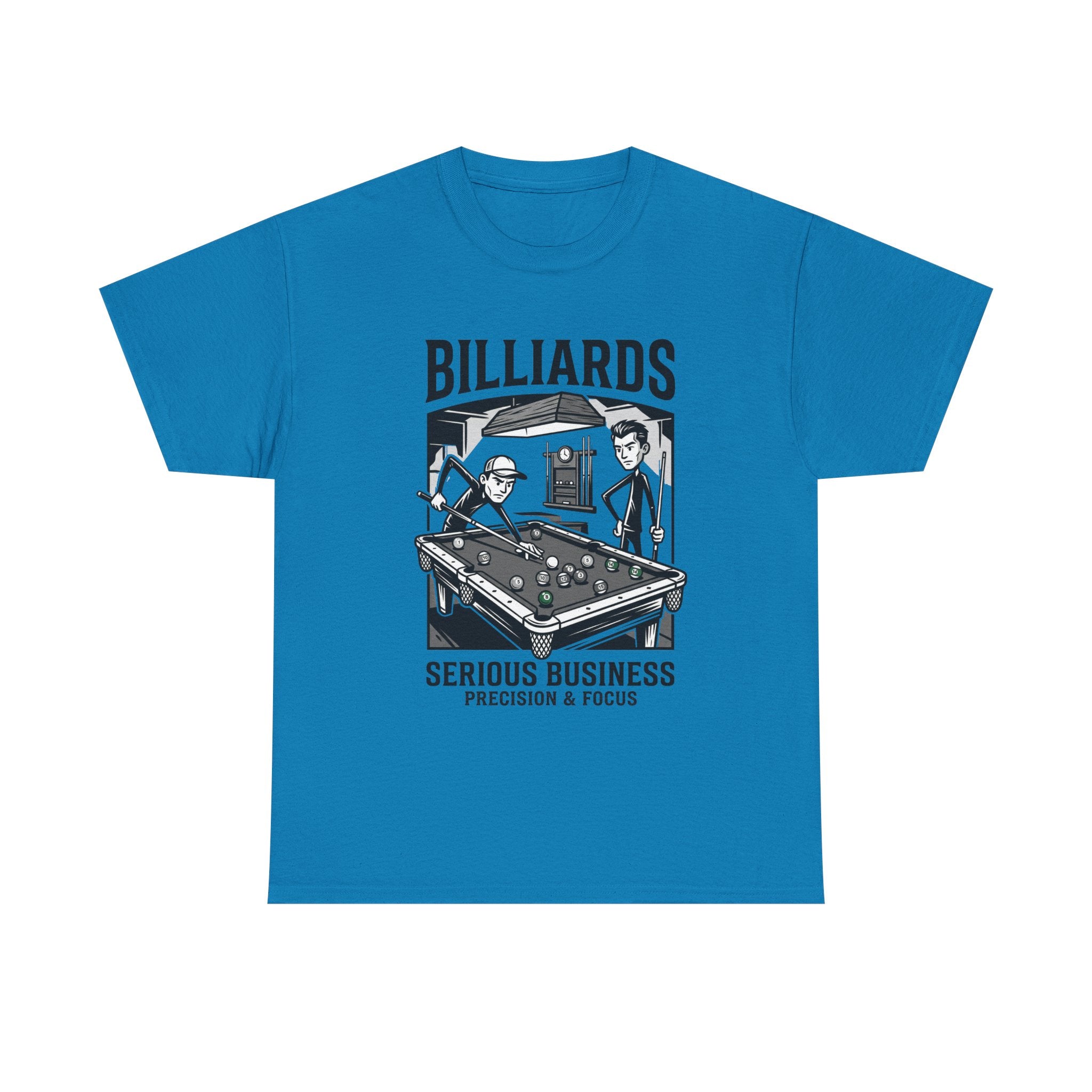 Billiards Tee – "Serious Business" Pool Player T-Shirt