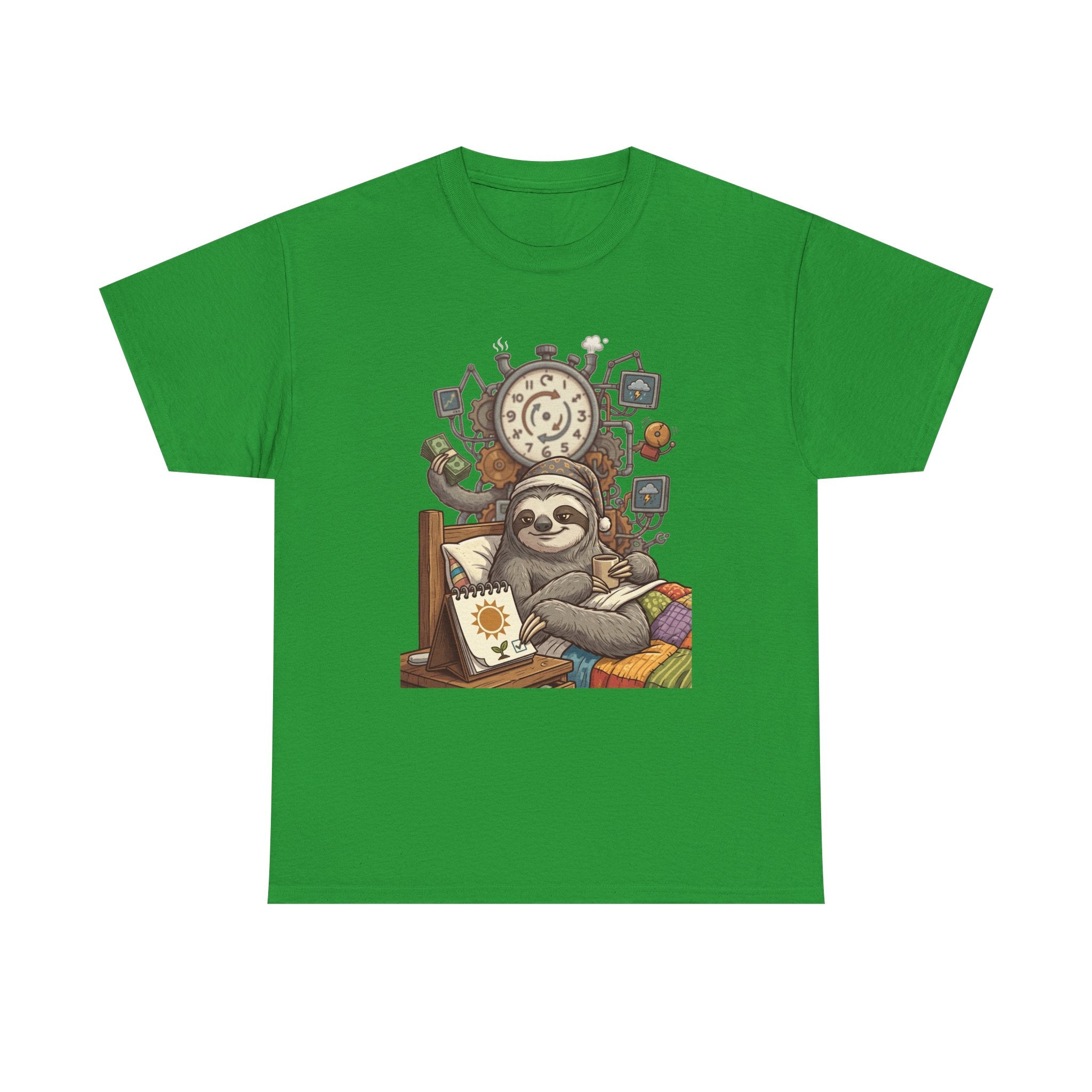 Sloth Cozy Vibes T‑Shirt