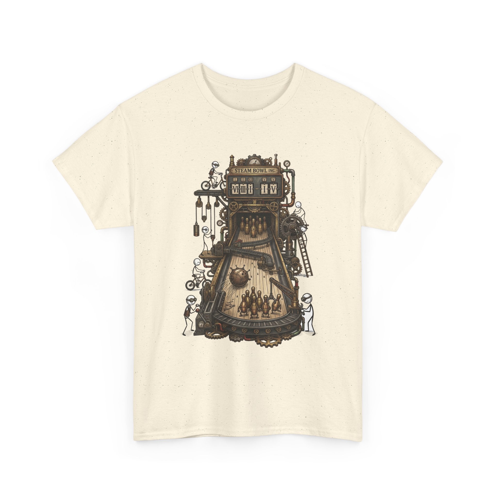 T-Shirt — Steampunk Bowling Tee