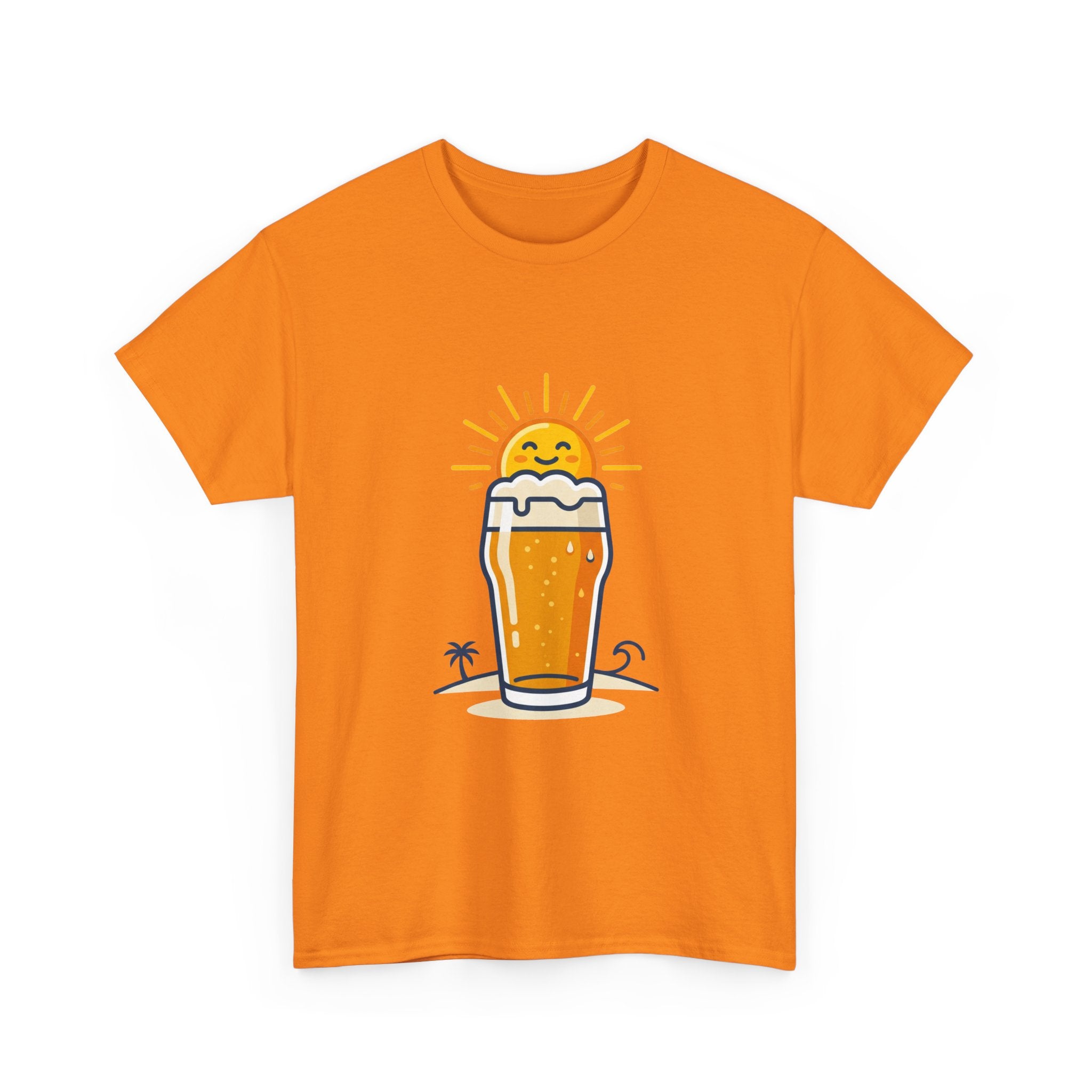 Beer Sun Tee — Sunny Beach Beer Graphic T-Shirt