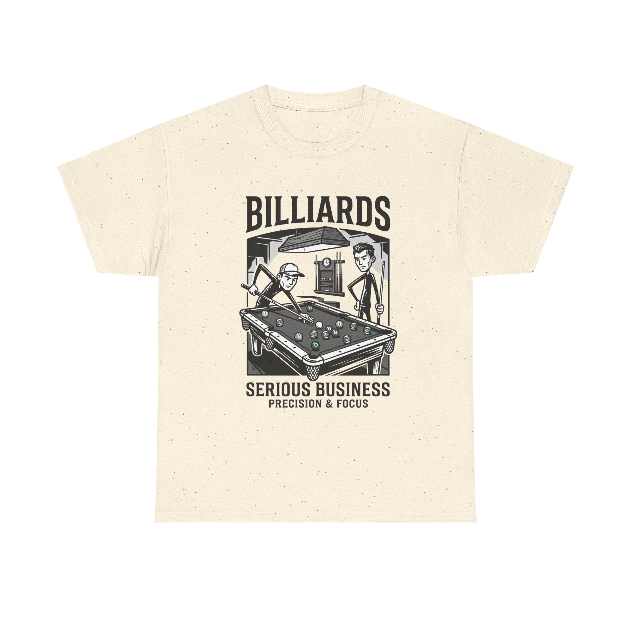 Billiards Tee – "Serious Business" Pool Player T-Shirt