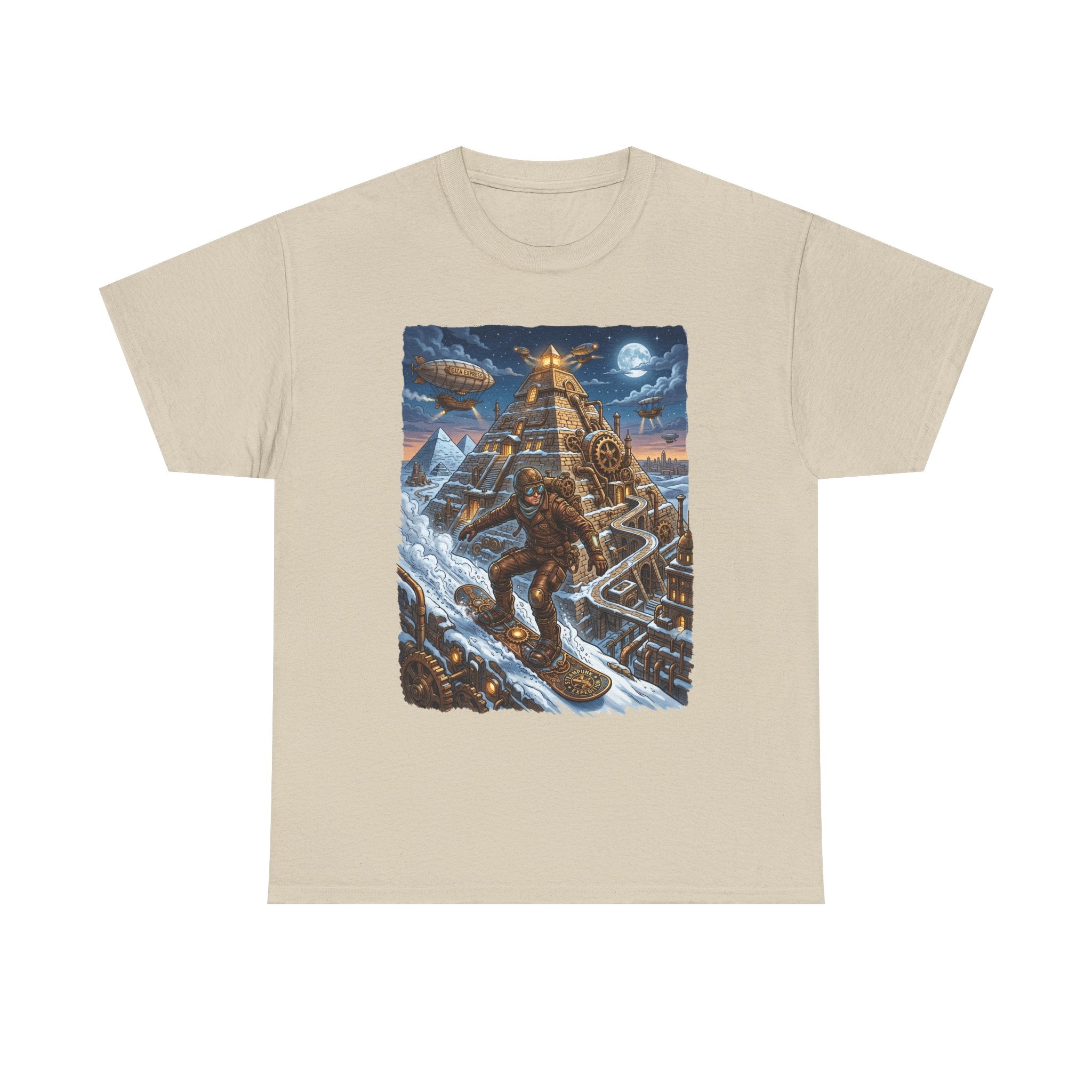 Aztec Pyramid Adventure T-Shirt — Fantasy Explorer Graphic Tee