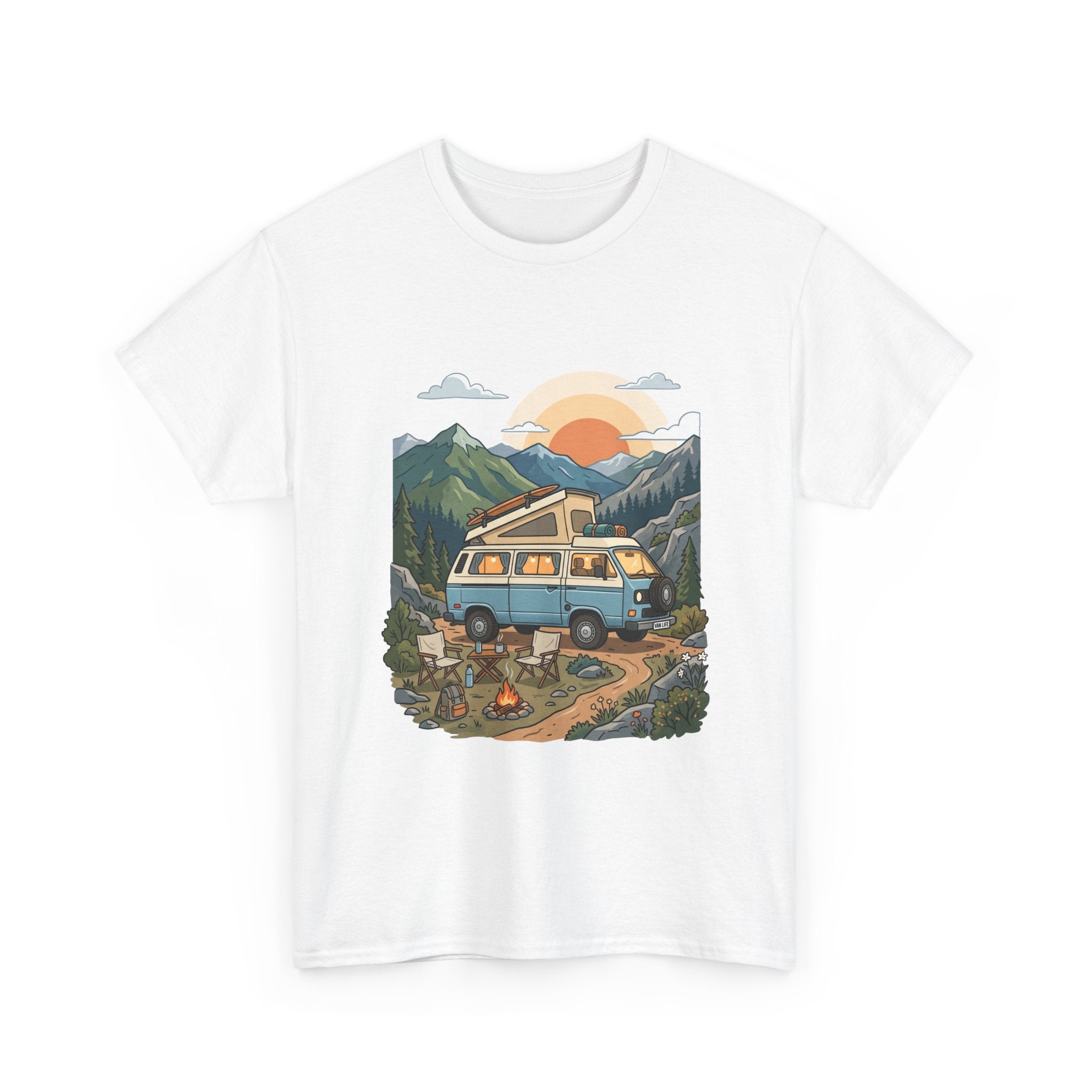 Adventure Van Tee – Retro Camper Roadtrip T-Shirt
