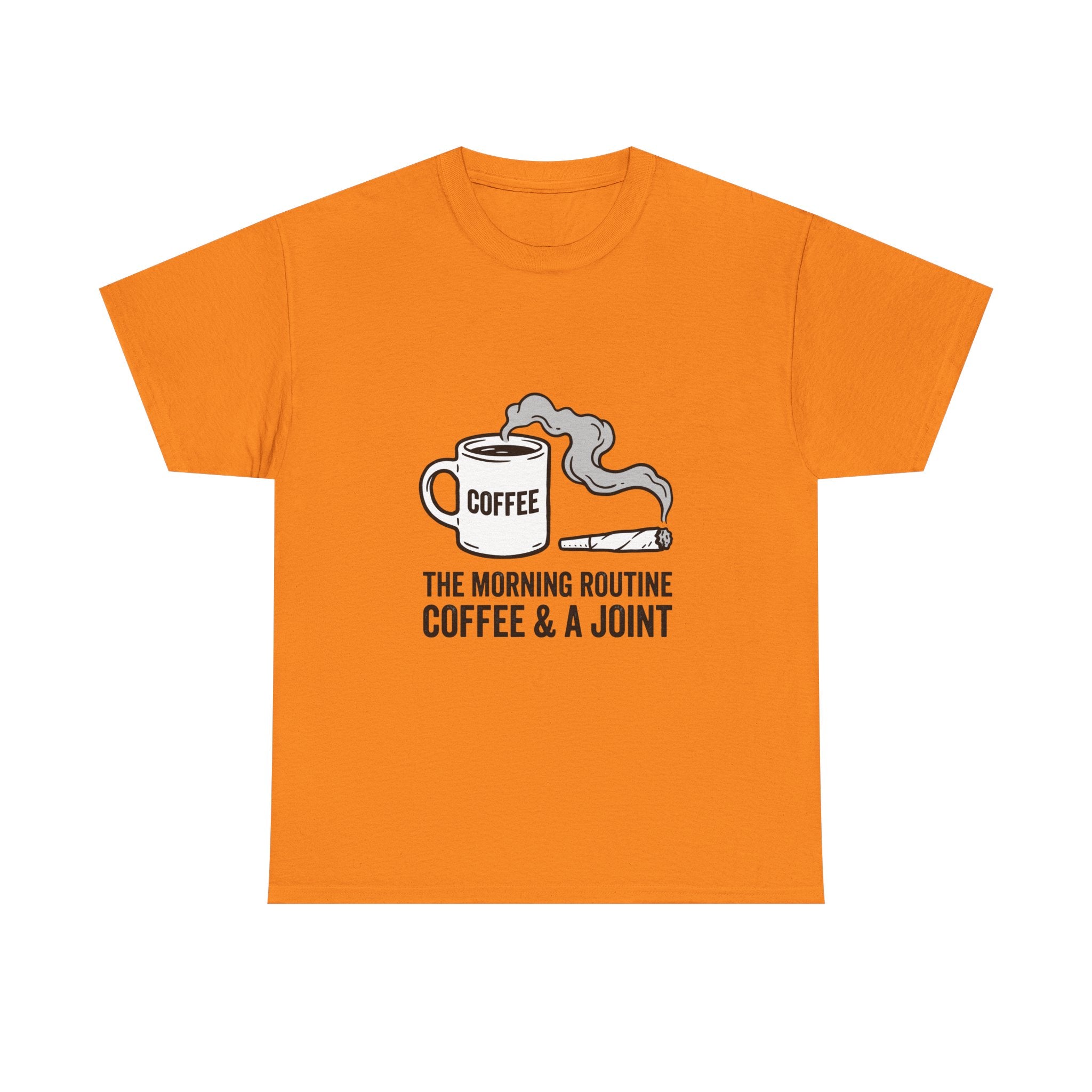 Coffee & A Joint T-Shirt — The Morning Routine Graphic Tee