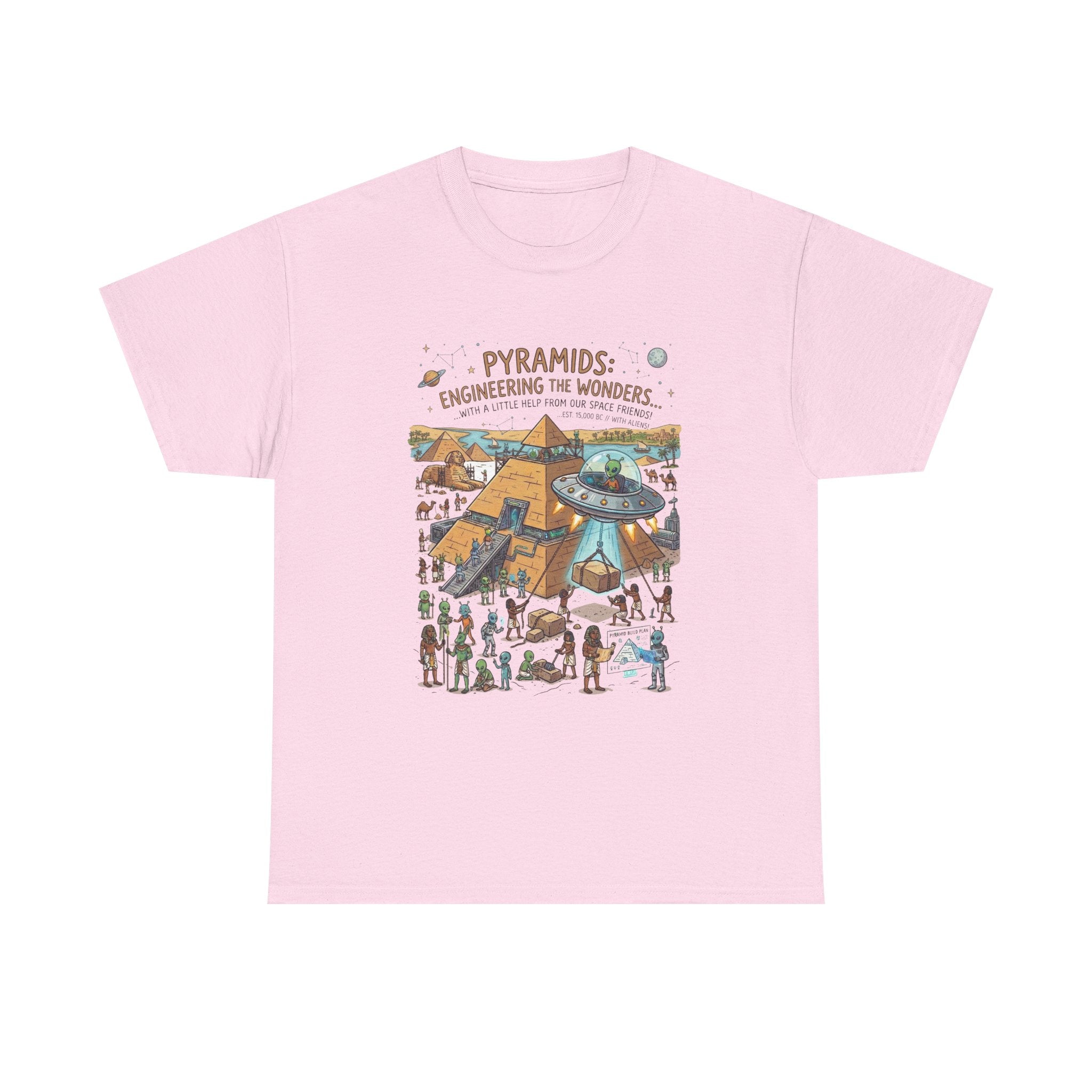 Pyramids: Engineering the Wonders Graphic Tee