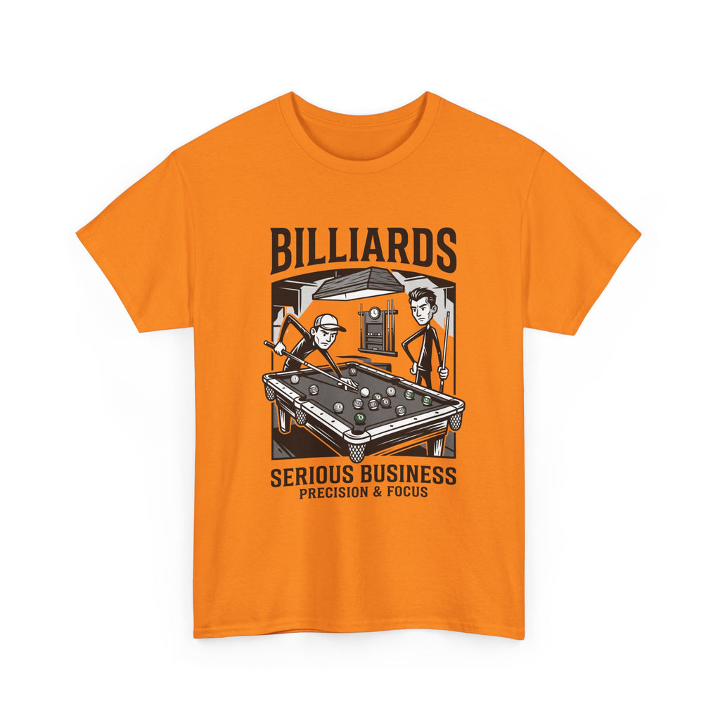Billiards Tee – "Serious Business" Pool Player T-Shirt