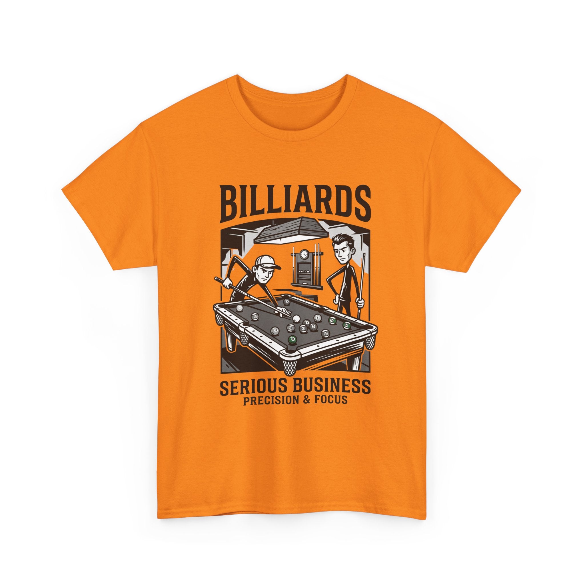 Billiards Tee – "Serious Business" Pool Player T-Shirt