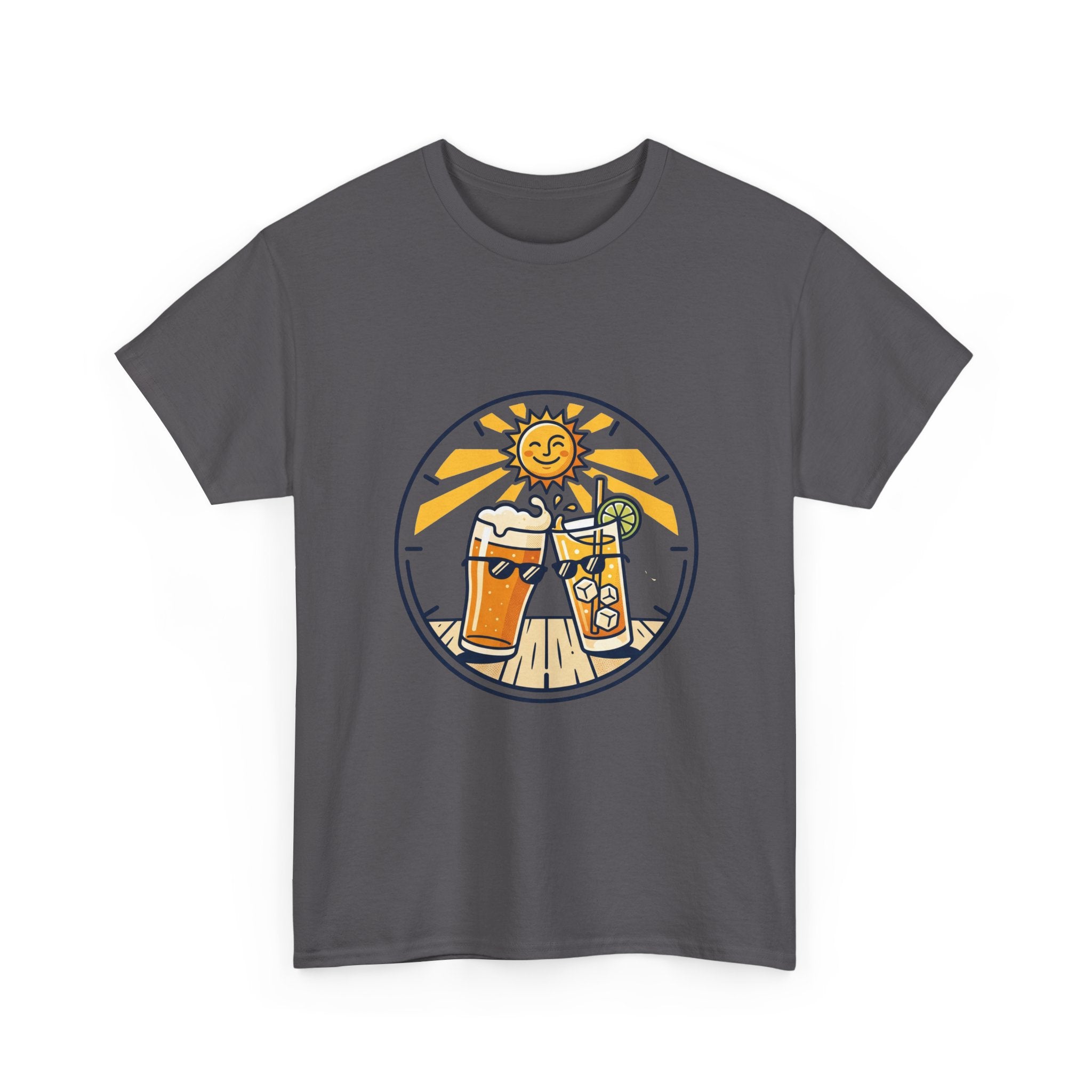 Day Drinking T-Shirt — Sunny Beach Drinks Graphic Tee
