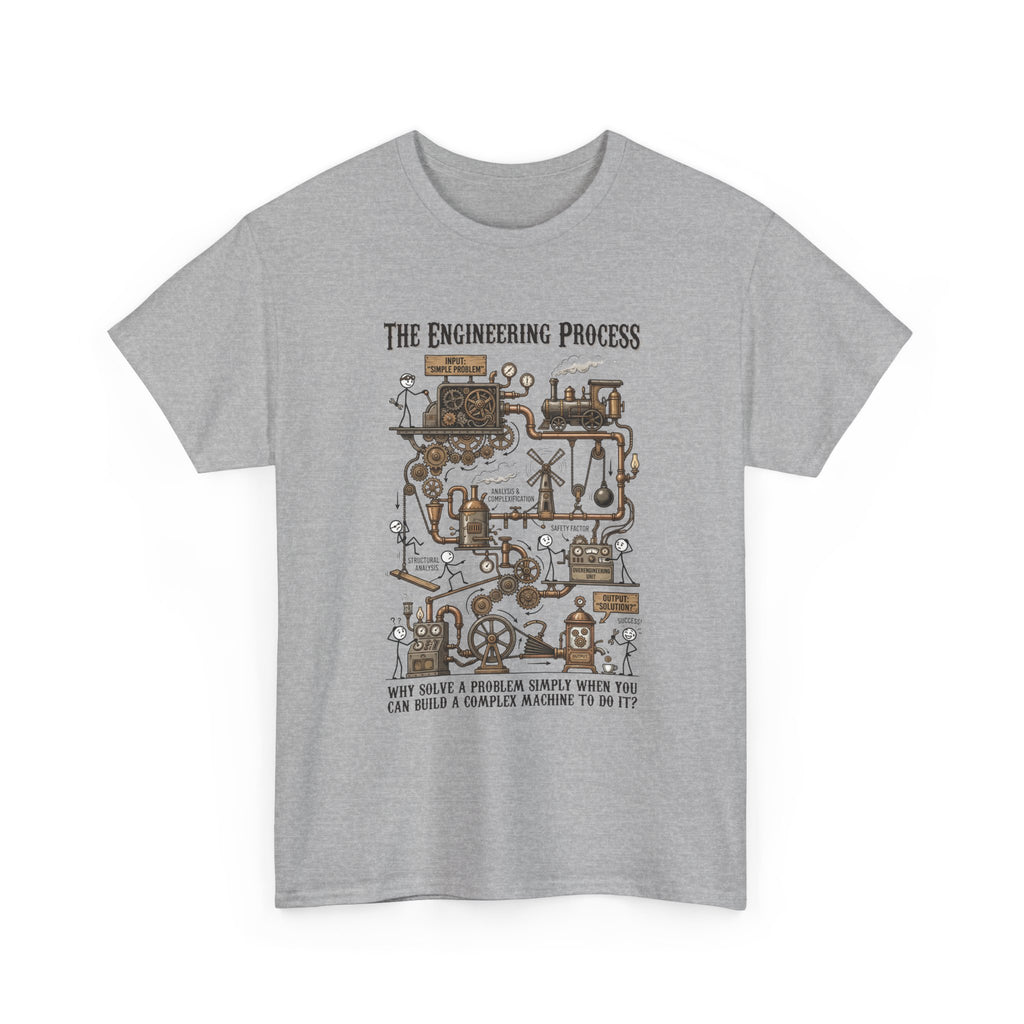 Engineering Process T-Shirt – Over Engineering Tee