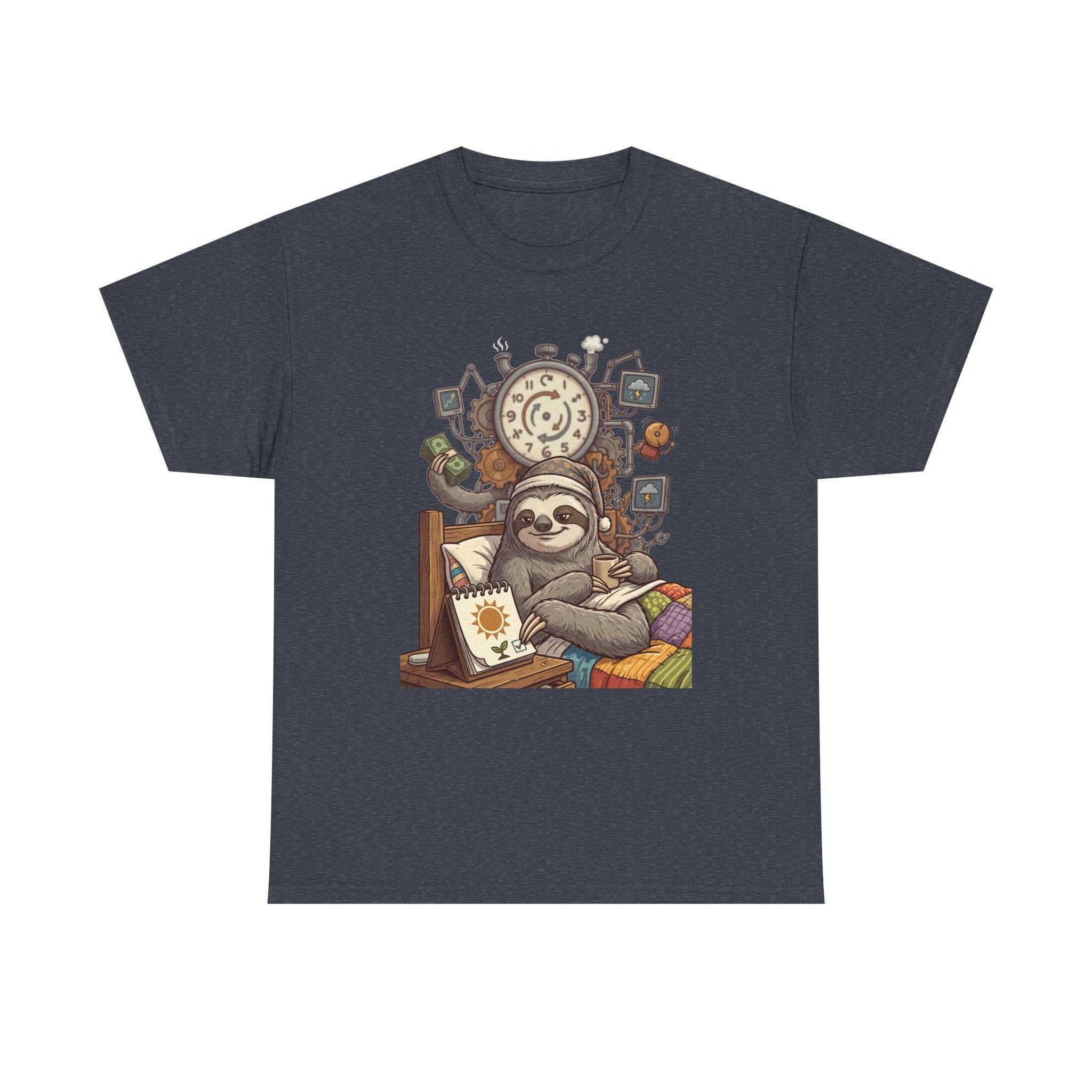 Sloth Cozy Vibes T‑Shirt