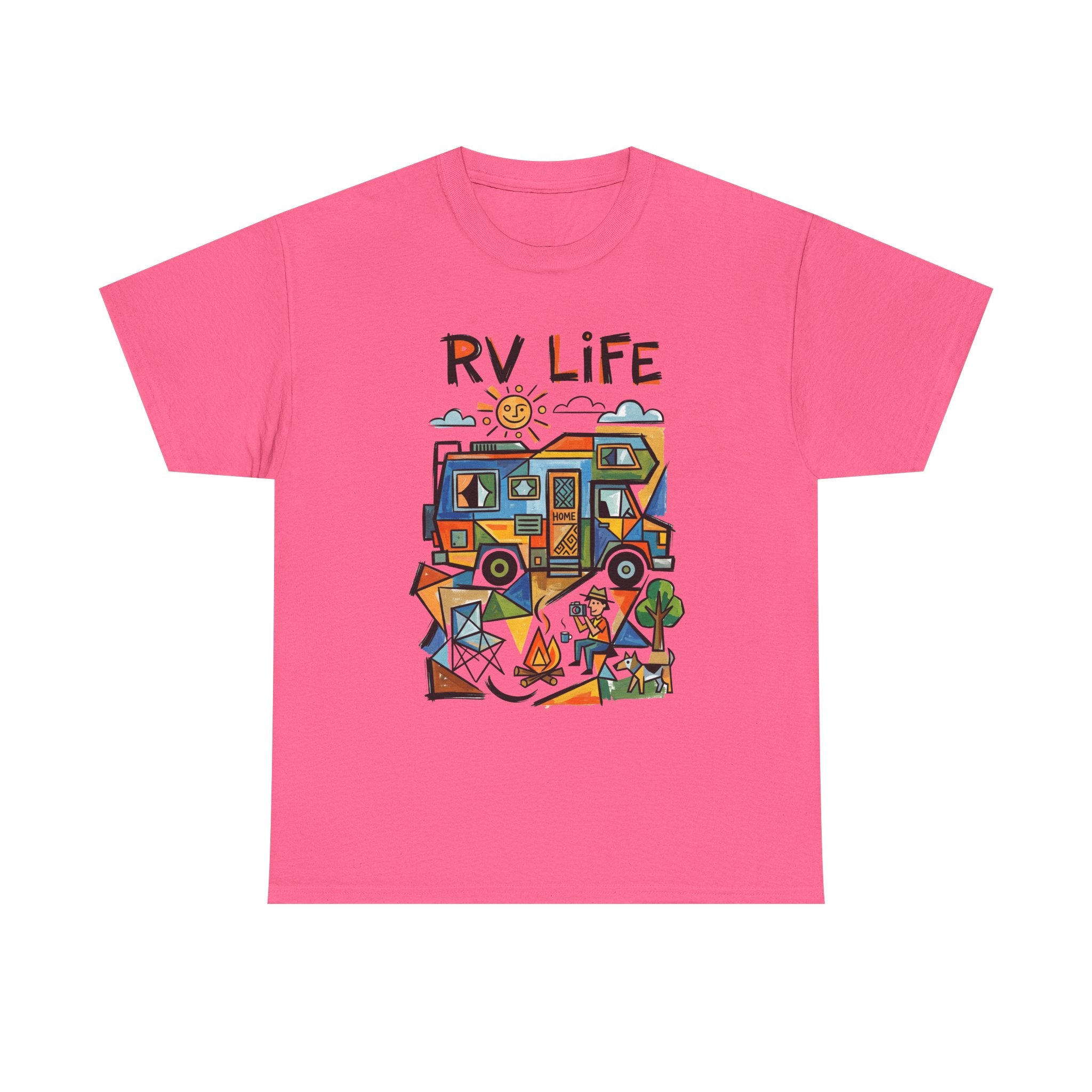 RV Life T-Shirt — Retro Camper Roadtrip Tee for RV Travelers & Campers