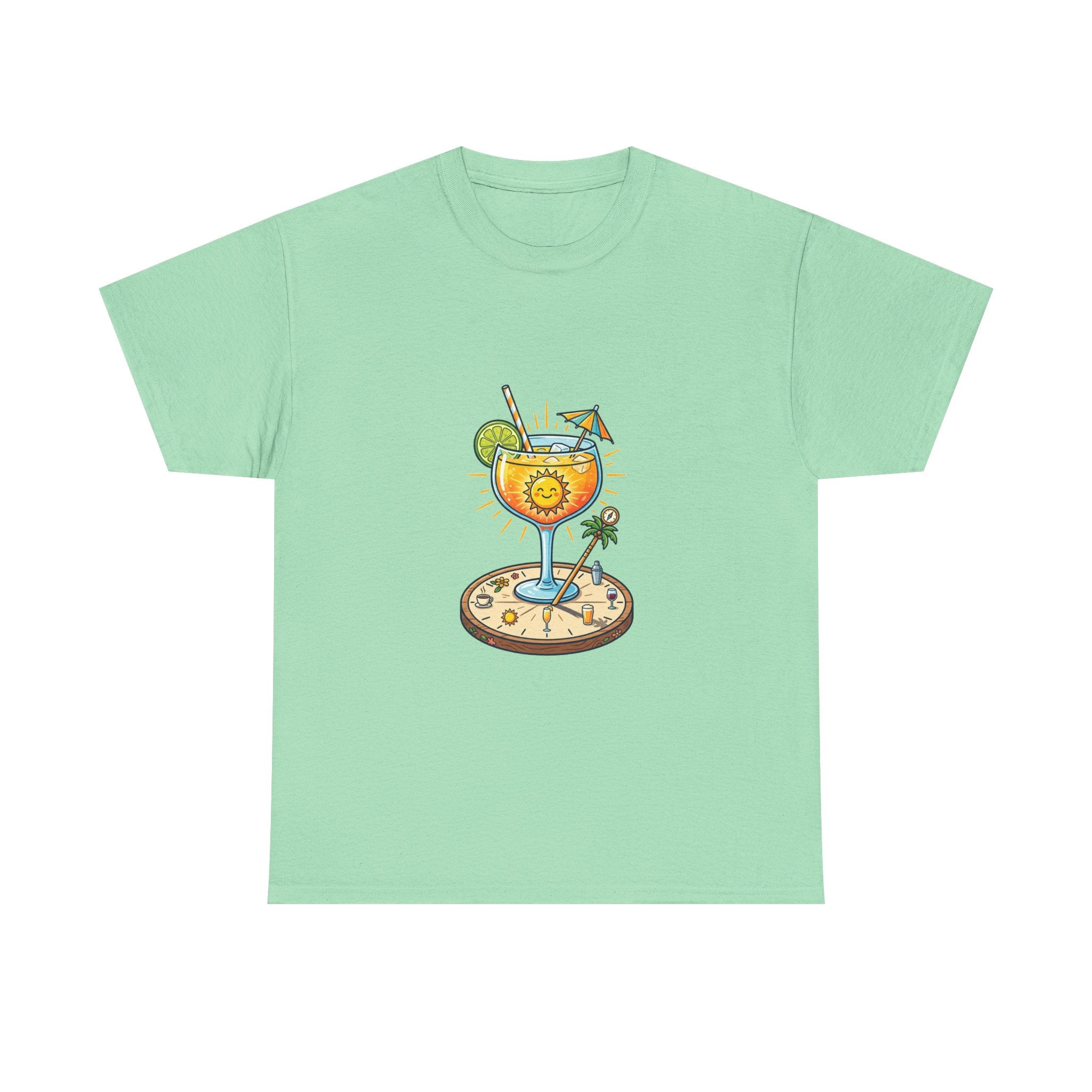 T-Shirt — Tropical Cocktail Beach Graphic Tee