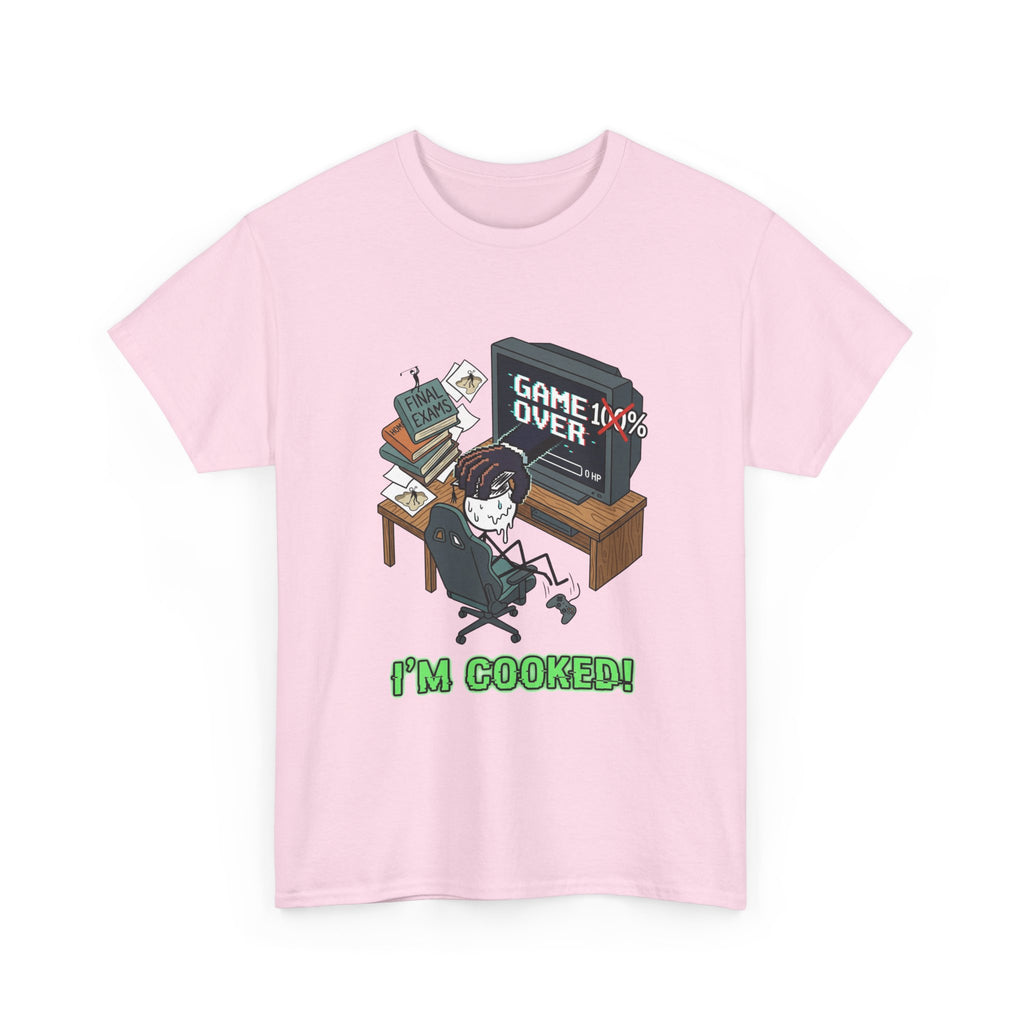 Gamer 'Game Over I'm Cooked' Graphic Tee