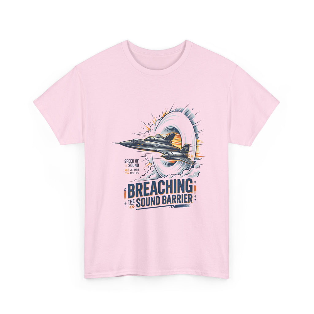 Sonic Boom T-Shirt — 'Breaching the Sound Barrier' Jet Trainer Aviation Graphic Tee