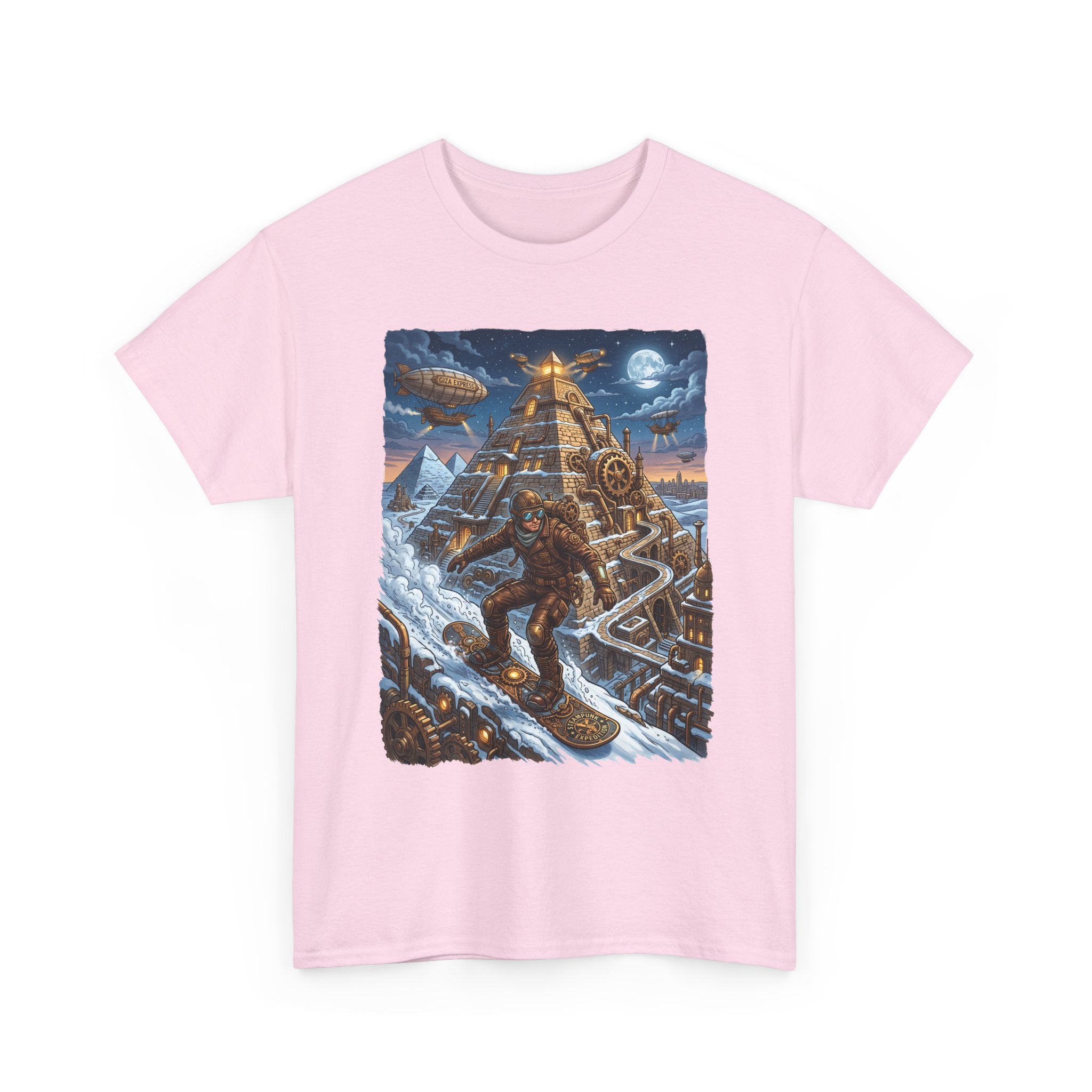 Aztec Pyramid Adventure T-Shirt — Fantasy Explorer Graphic Tee