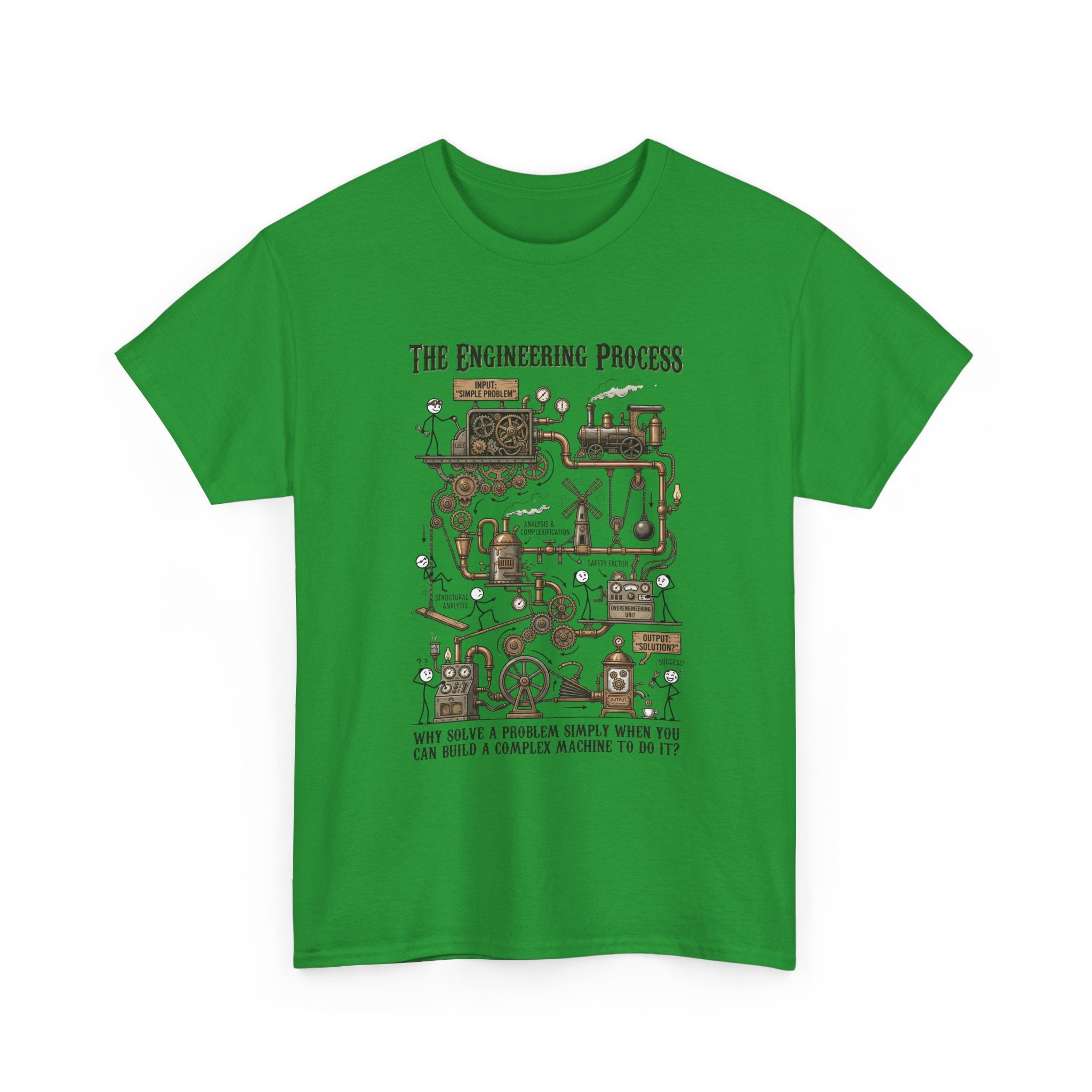 Engineering Process T-Shirt – Over Engineering Tee