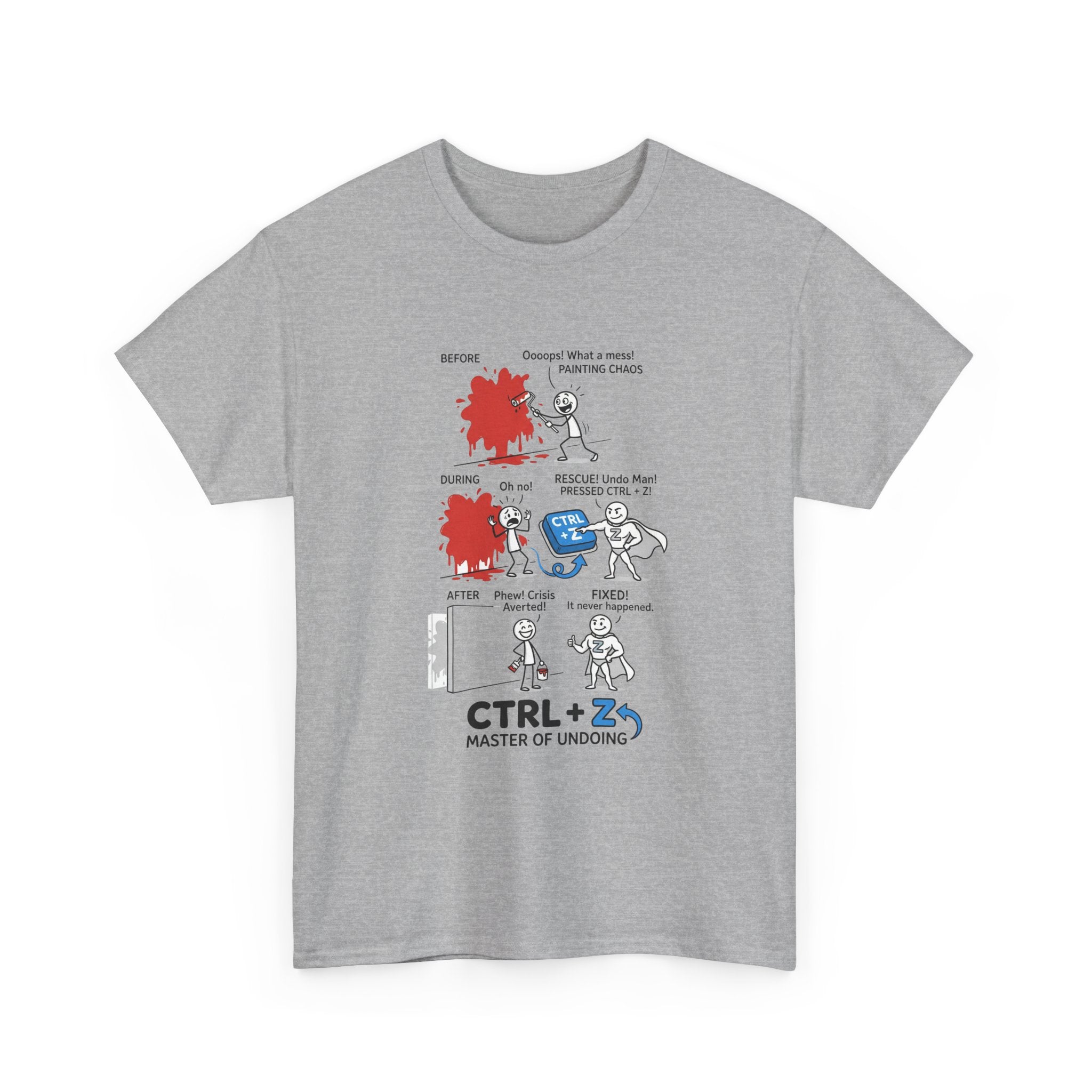 CTRL + Z Master of Undoing T-Shirt