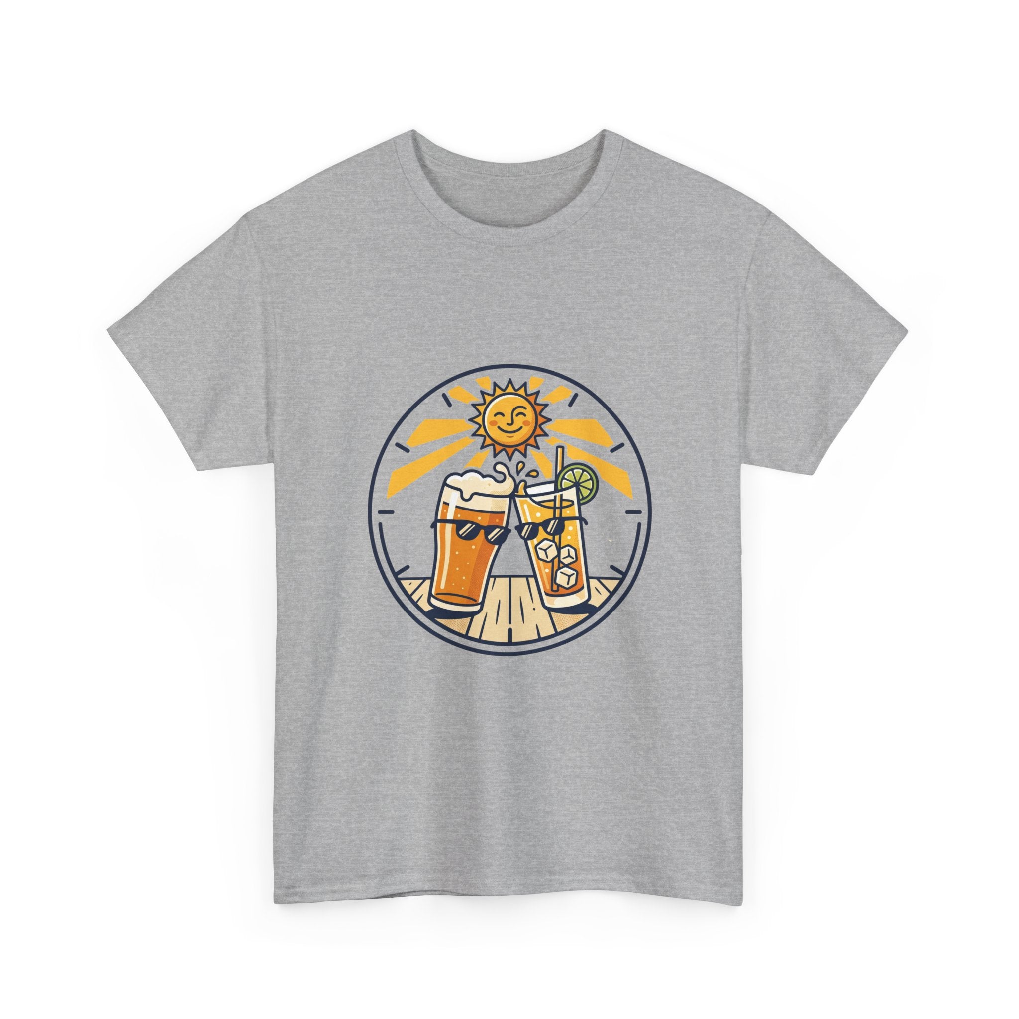 Day Drinking T-Shirt — Sunny Beach Drinks Graphic Tee