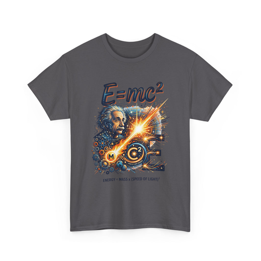 E=mc Einstein Physics T-Shirt — Science Lover Tee