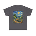 Van Gogh Night Van T-Shirt — Vintage Camper Starry Sky Tee