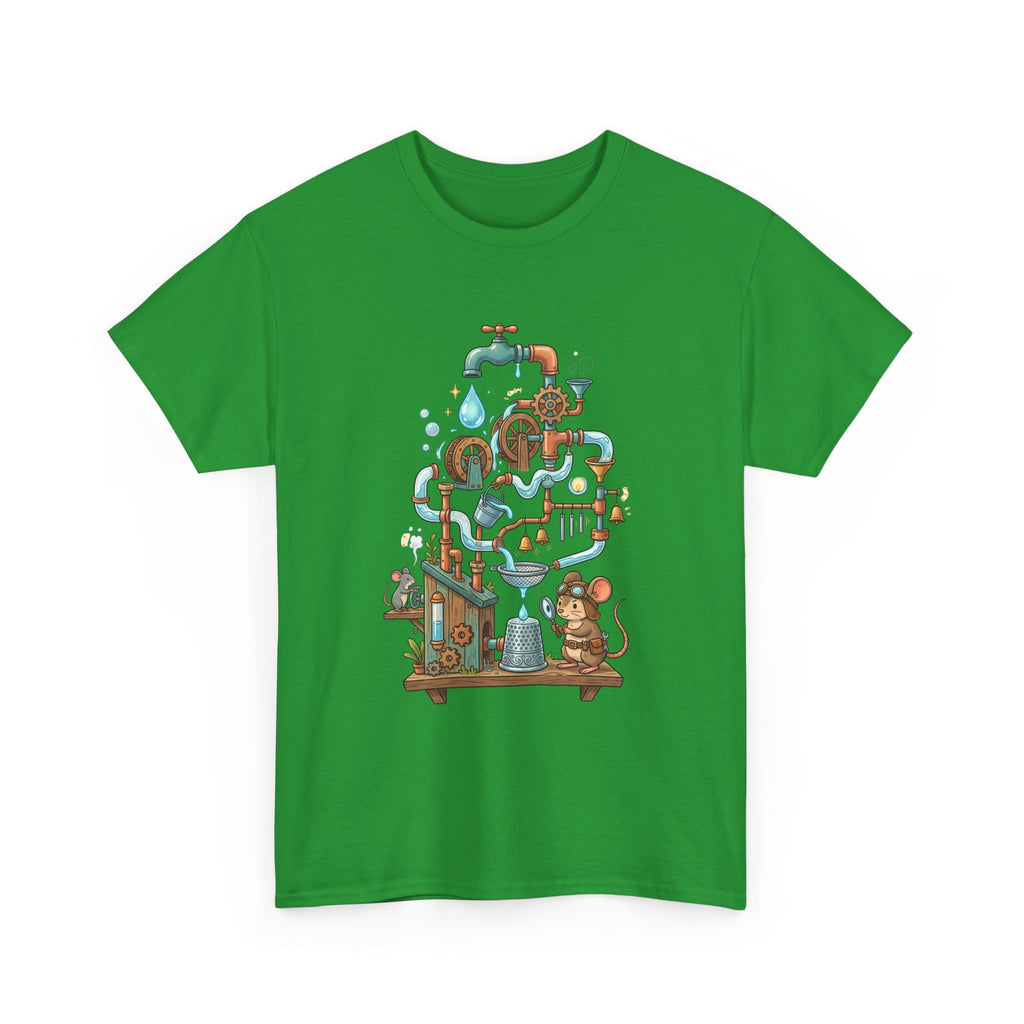 Water Machine T-Shirt — Cute Mouse Contraption Tee