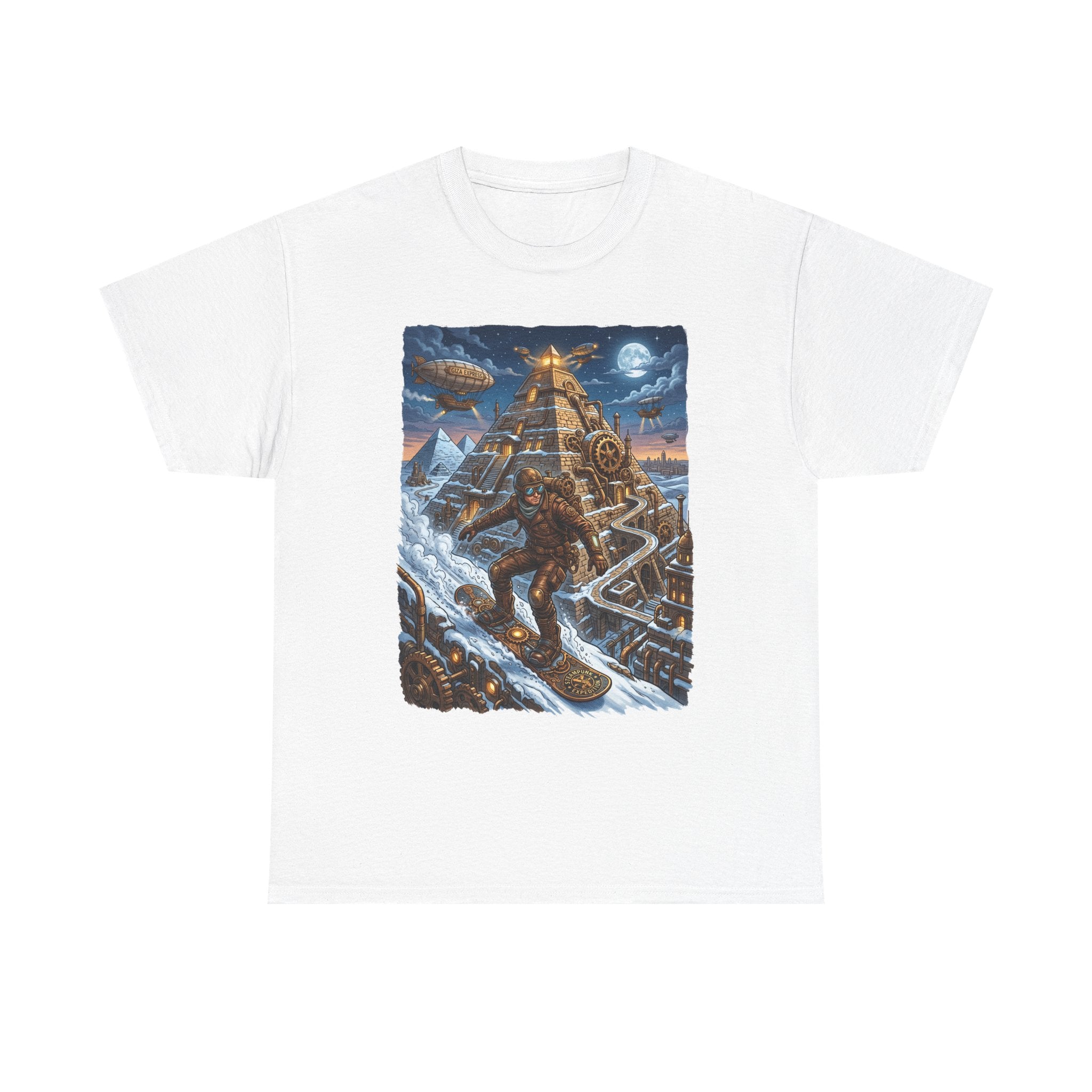 Aztec Pyramid Adventure T-Shirt — Fantasy Explorer Graphic Tee