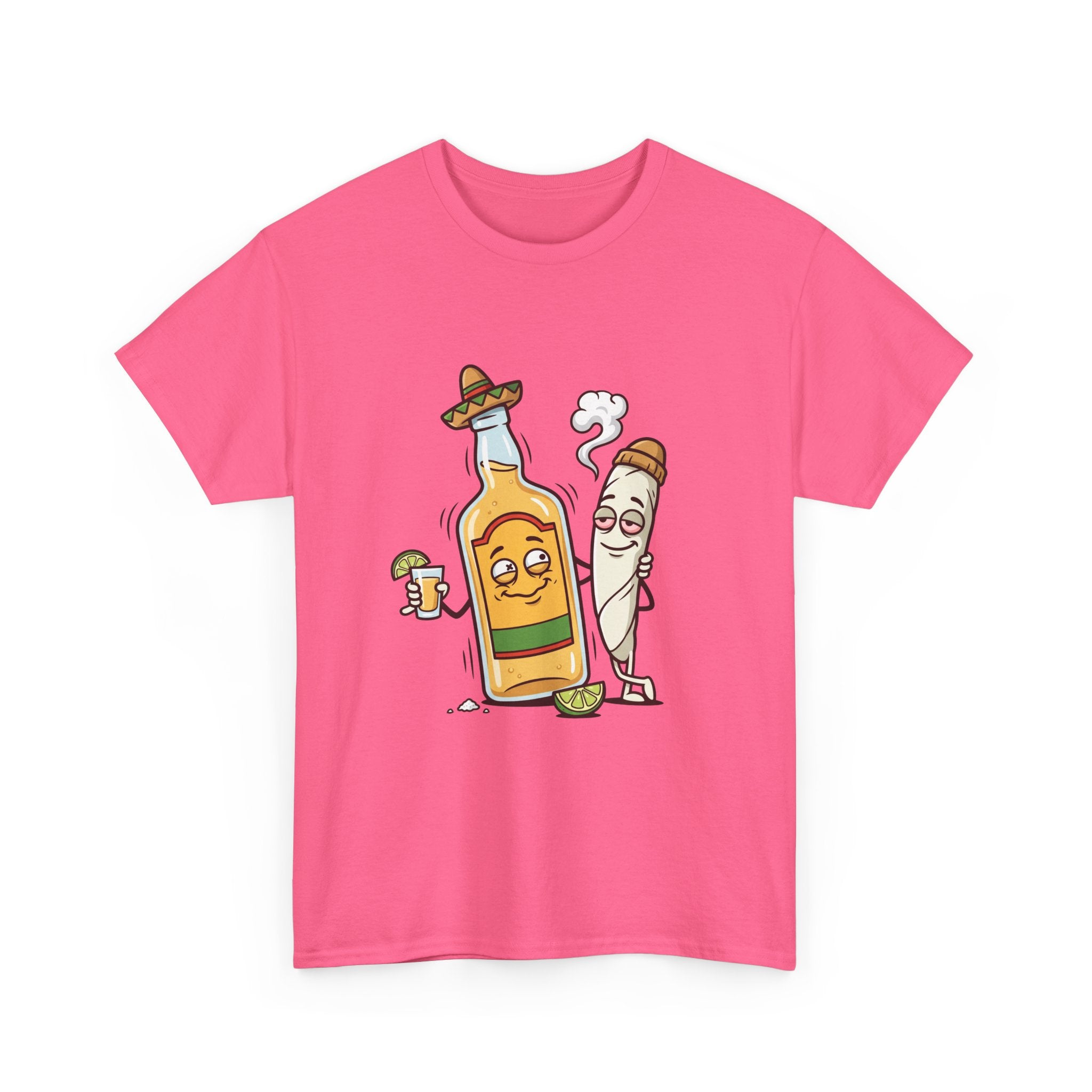Tequila & Joint Funny Graphic Tee