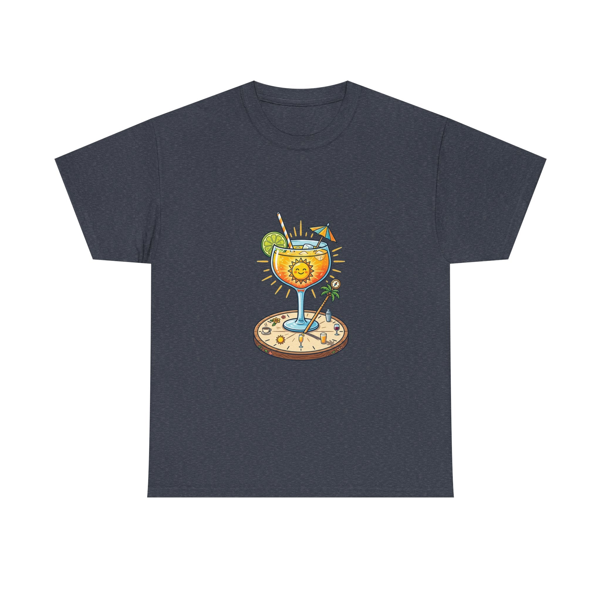 T-Shirt — Tropical Cocktail Beach Graphic Tee