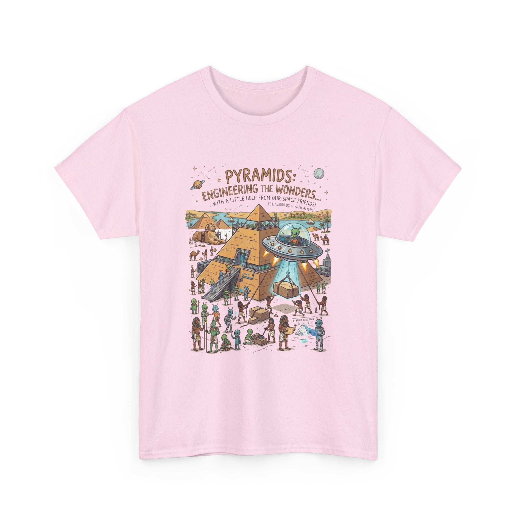 Pyramids: Engineering the Wonders Graphic Tee