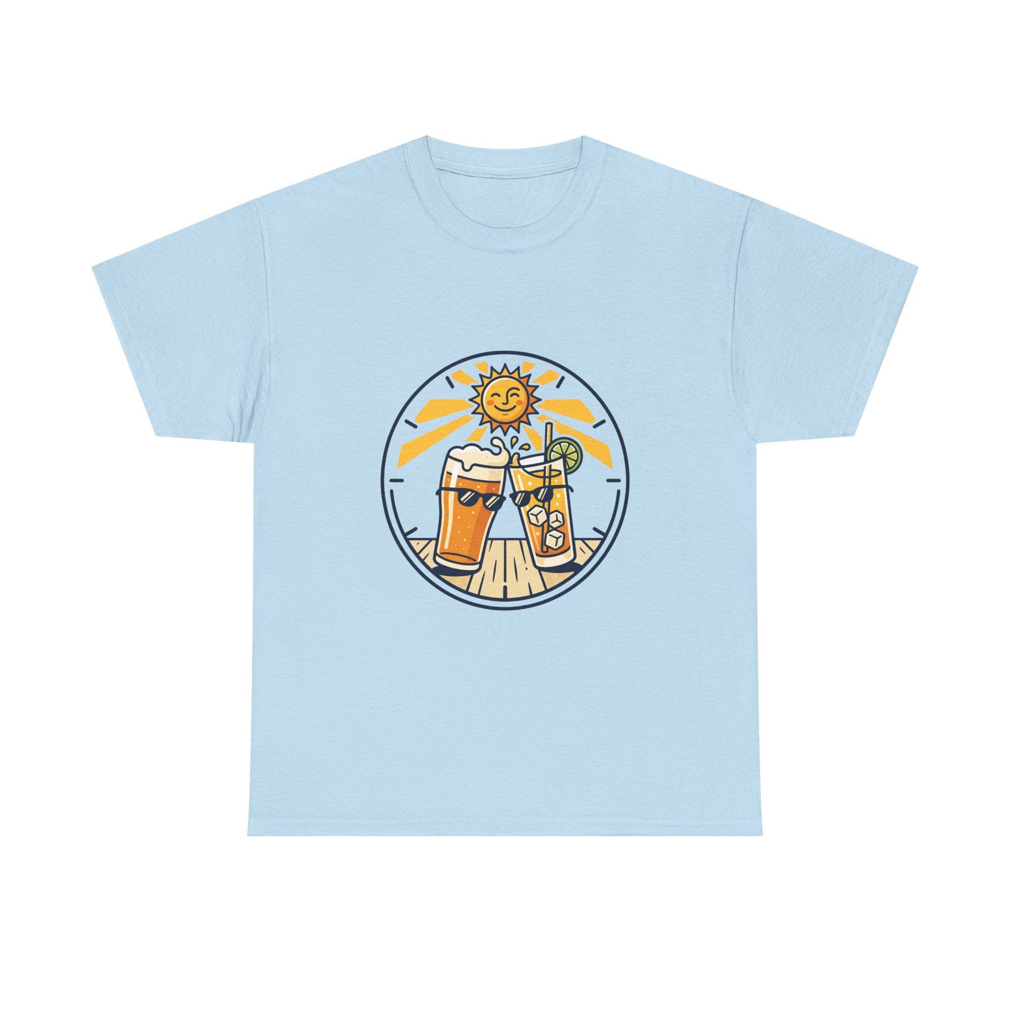 Day Drinking T-Shirt — Sunny Beach Drinks Graphic Tee
