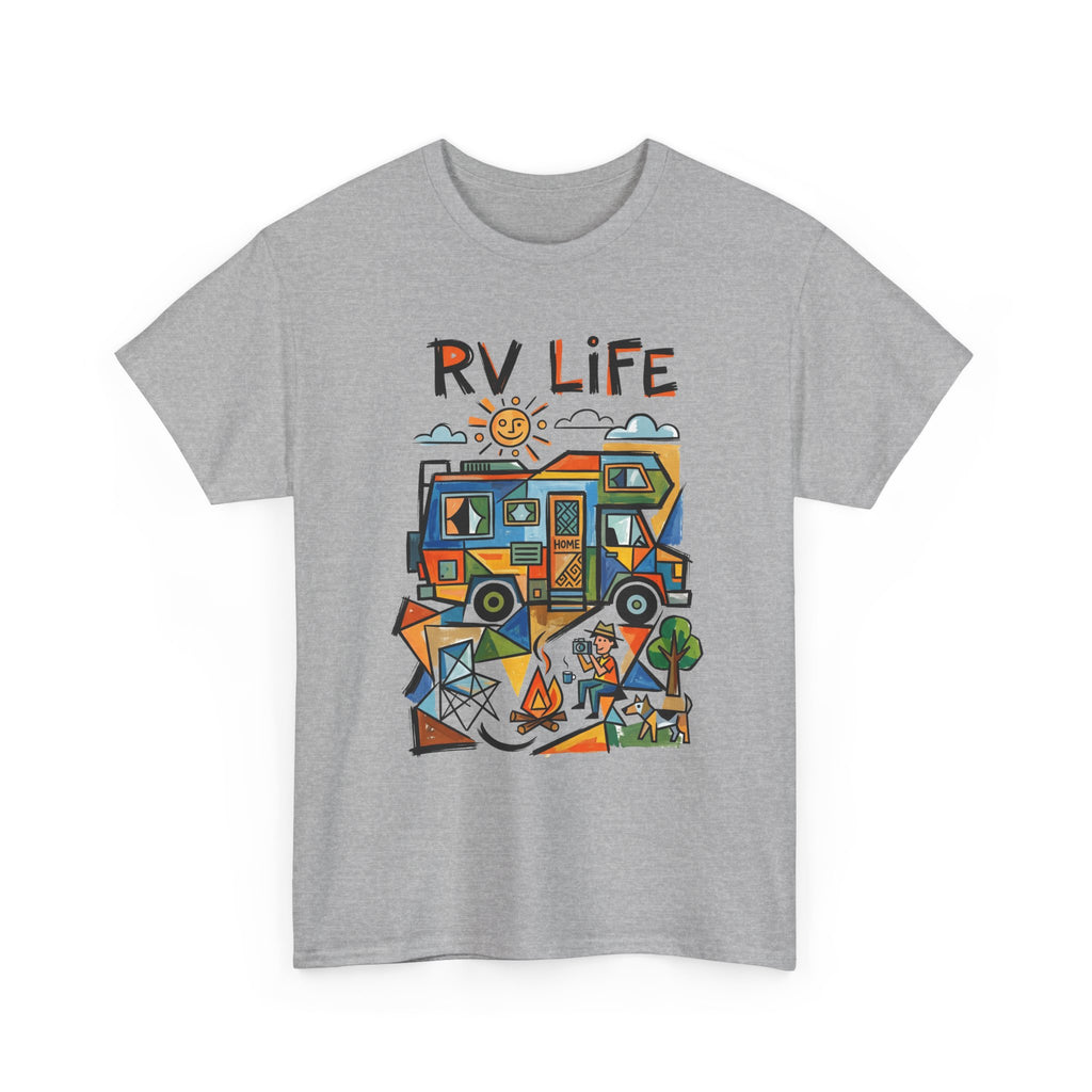 RV Life T-Shirt — Retro Camper Roadtrip Tee for RV Travelers & Campers