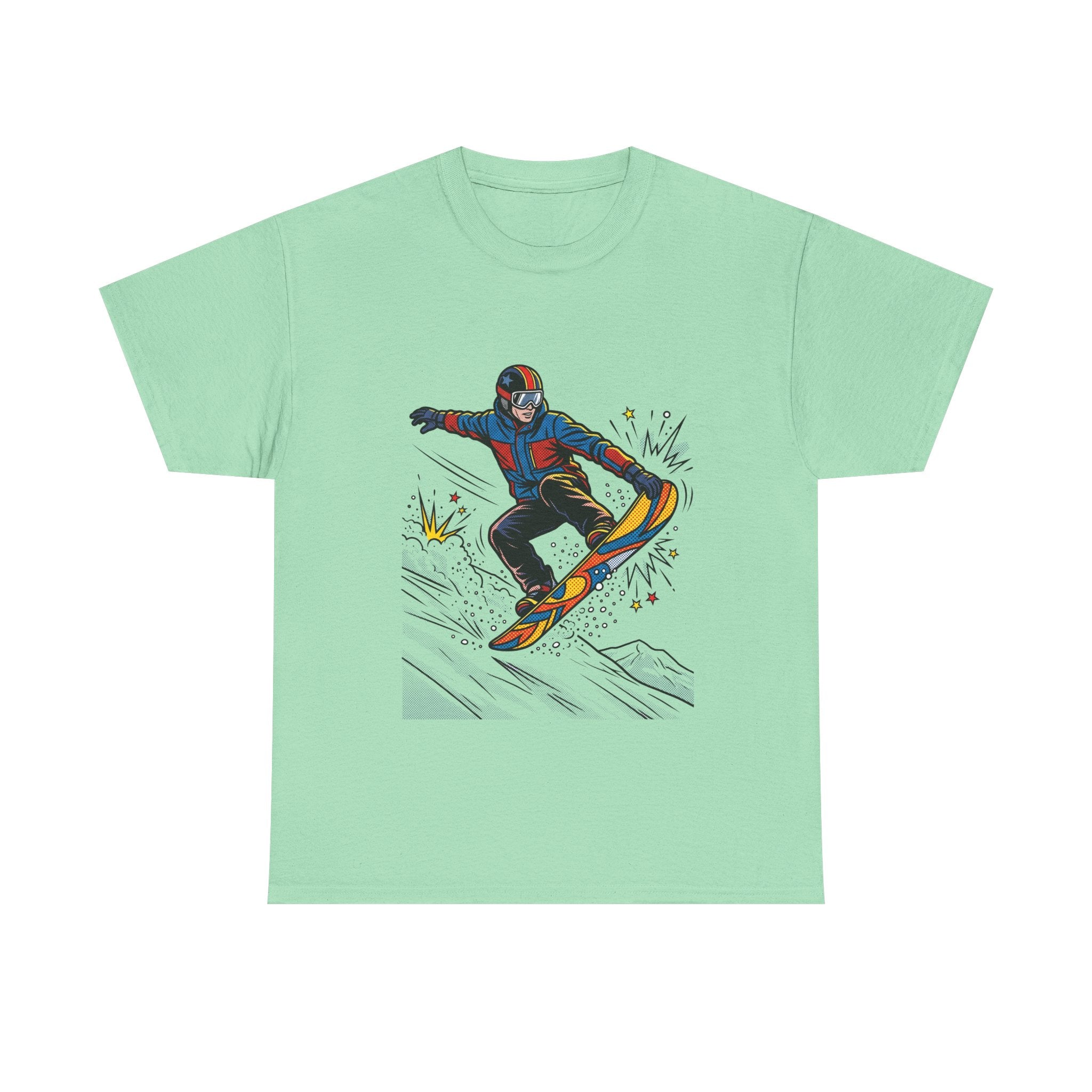 Snowboarder Graphic Tee - Winter Sports Snowboarding Shirt