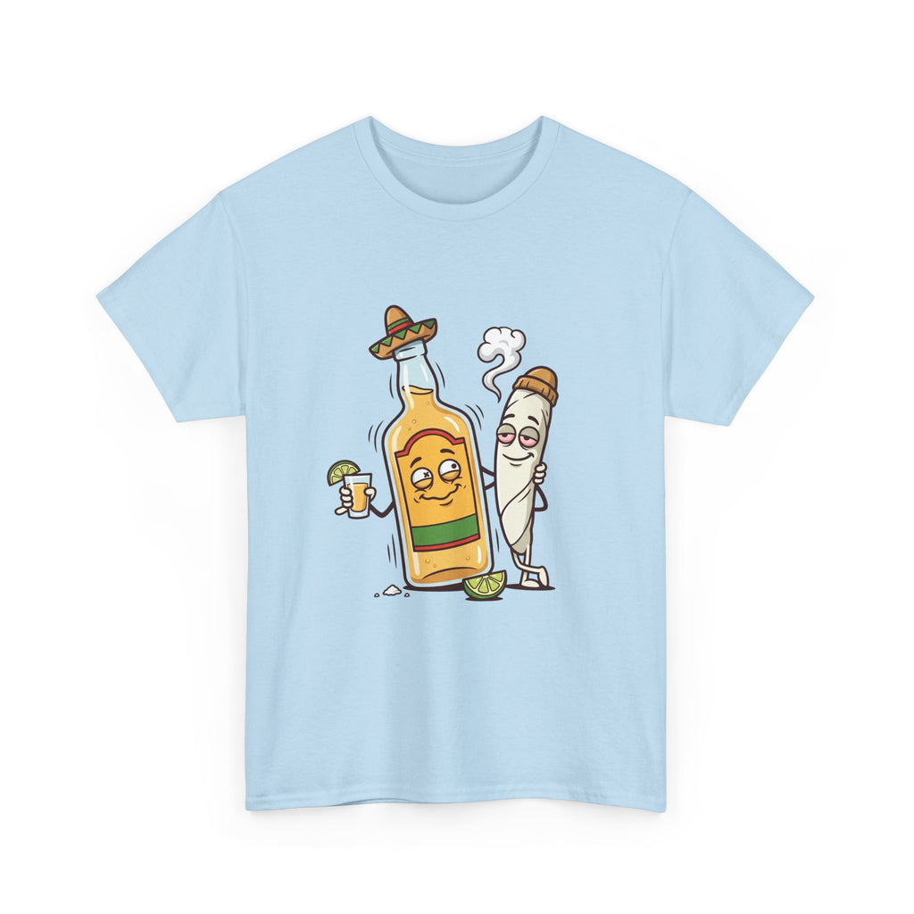 Tequila & Joint Funny Graphic Tee