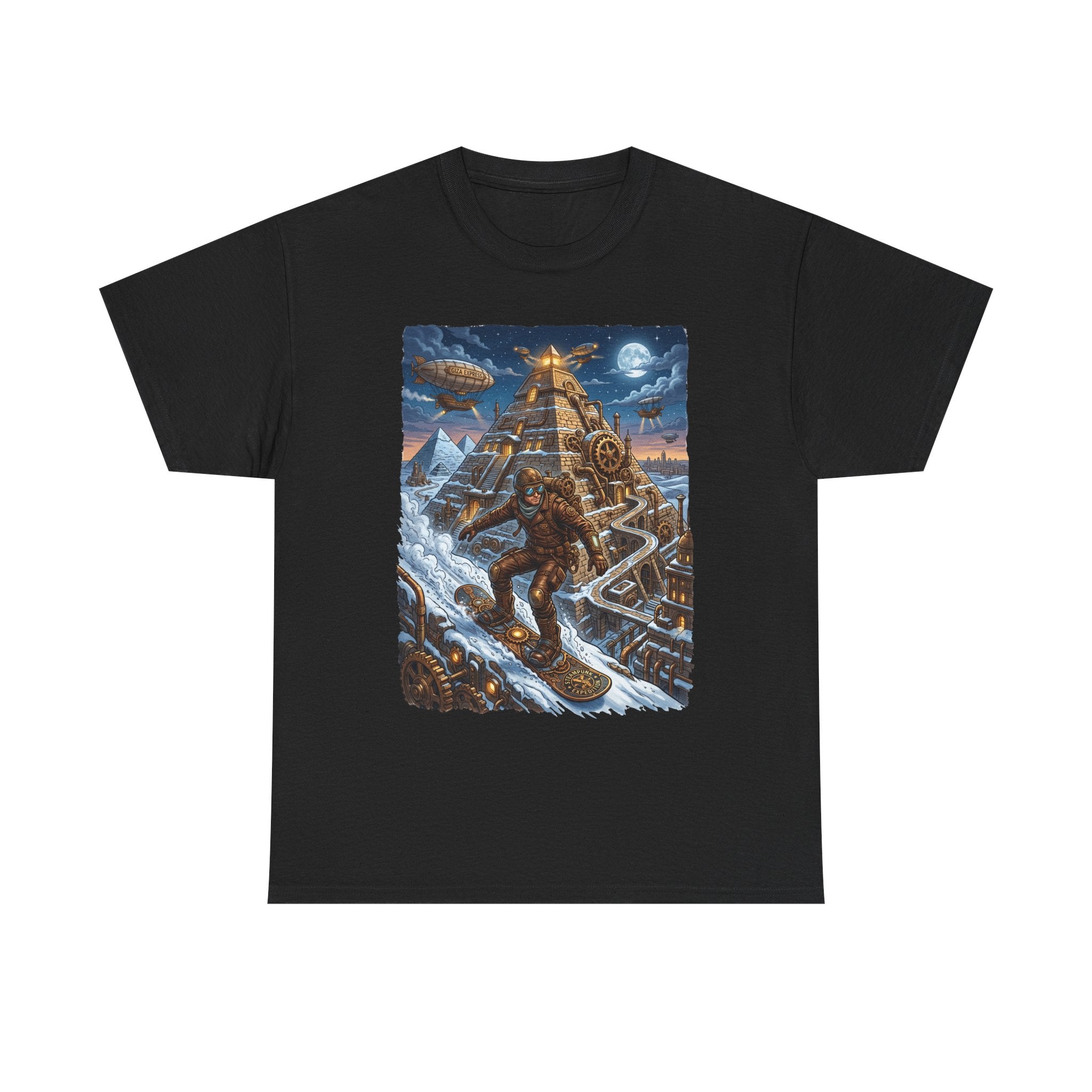 Aztec Pyramid Adventure T-Shirt — Fantasy Explorer Graphic Tee