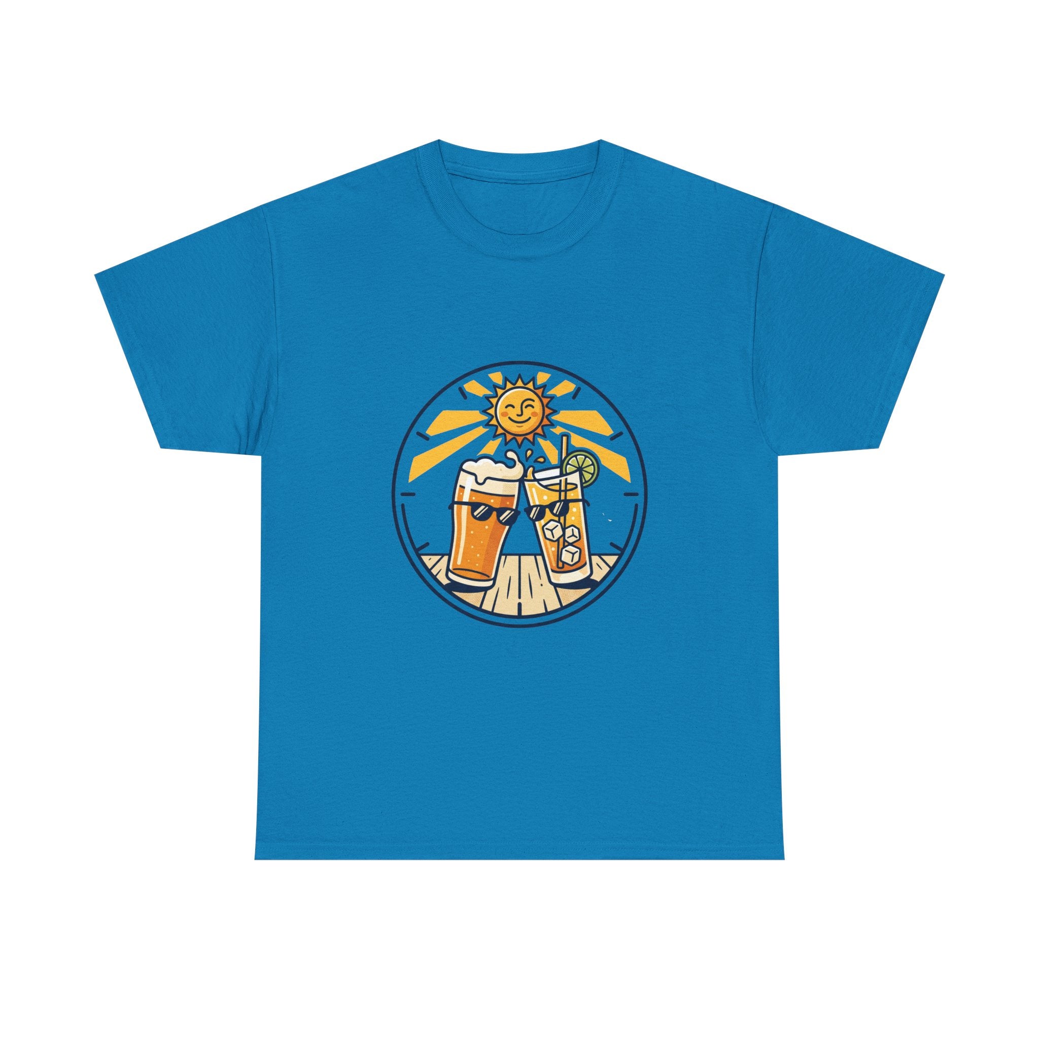 Day Drinking T-Shirt — Sunny Beach Drinks Graphic Tee
