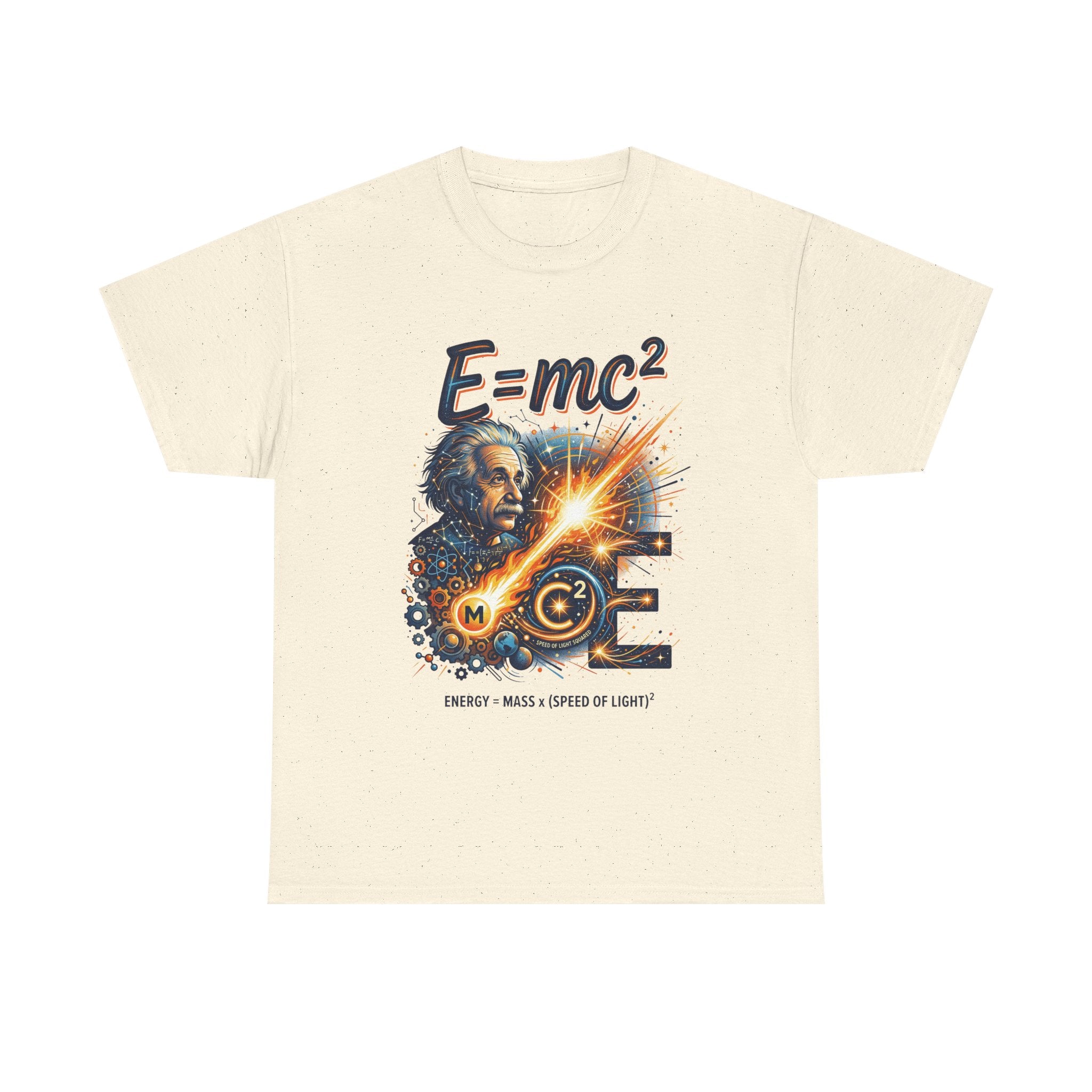 E=mc Einstein Physics T-Shirt — Science Lover Tee