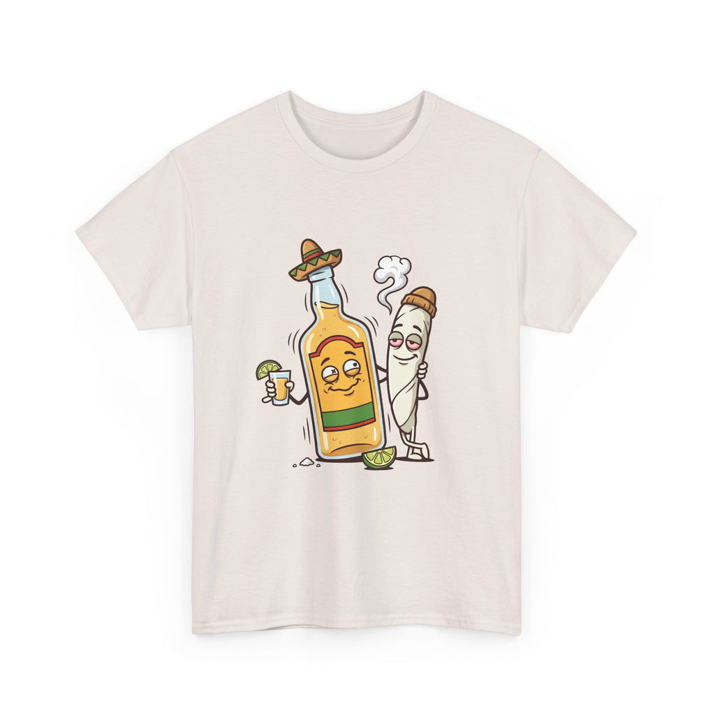 Tequila & Joint Funny Graphic Tee