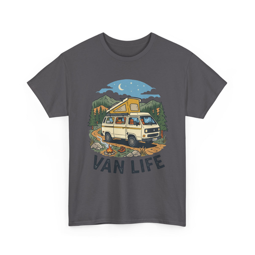 Van Life Tee — Vintage Camper Graphic T-Shirt